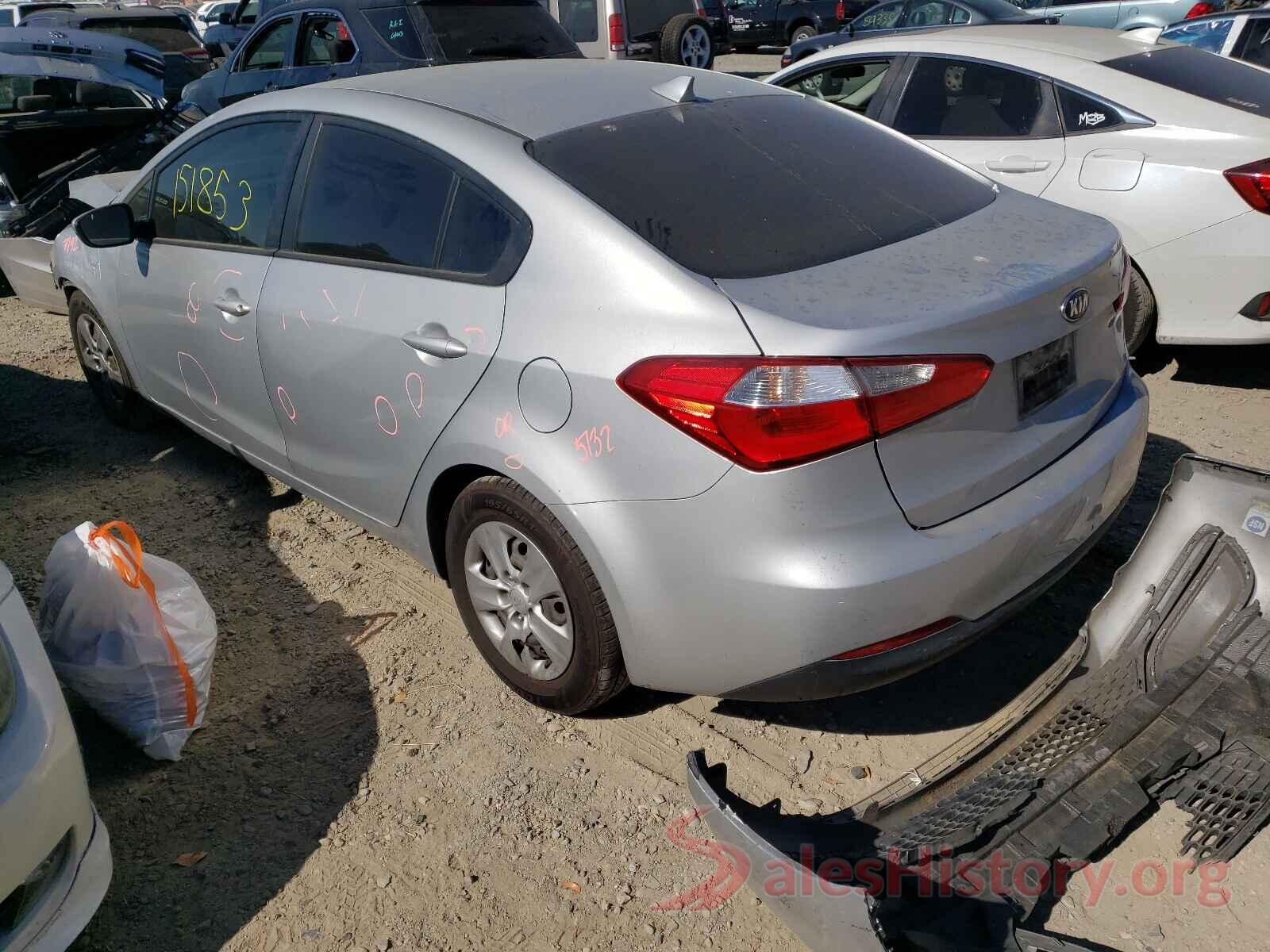 KNAFK4A61G5501472 2016 KIA FORTE