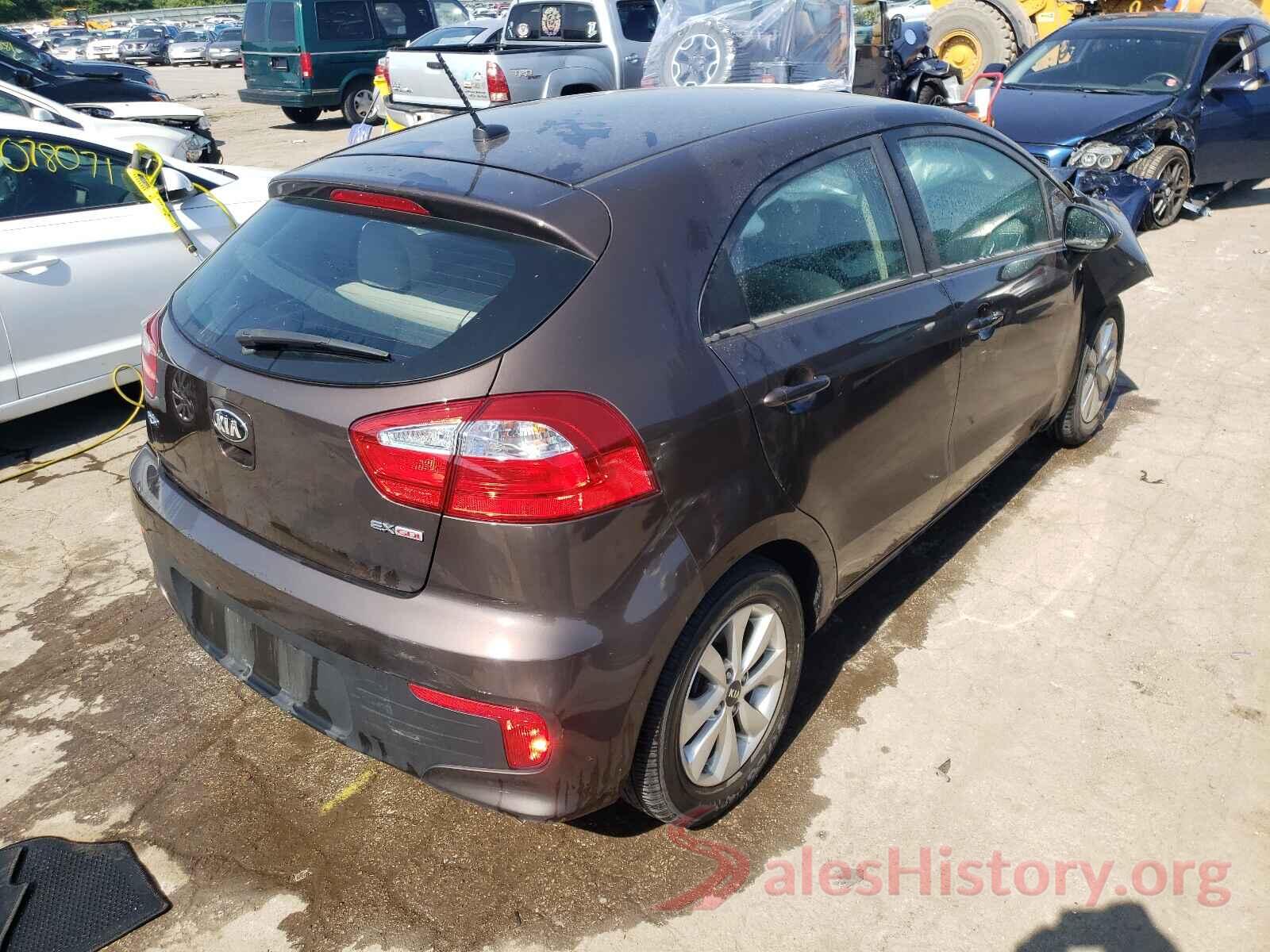 KNADN5A37G6621152 2016 KIA RIO