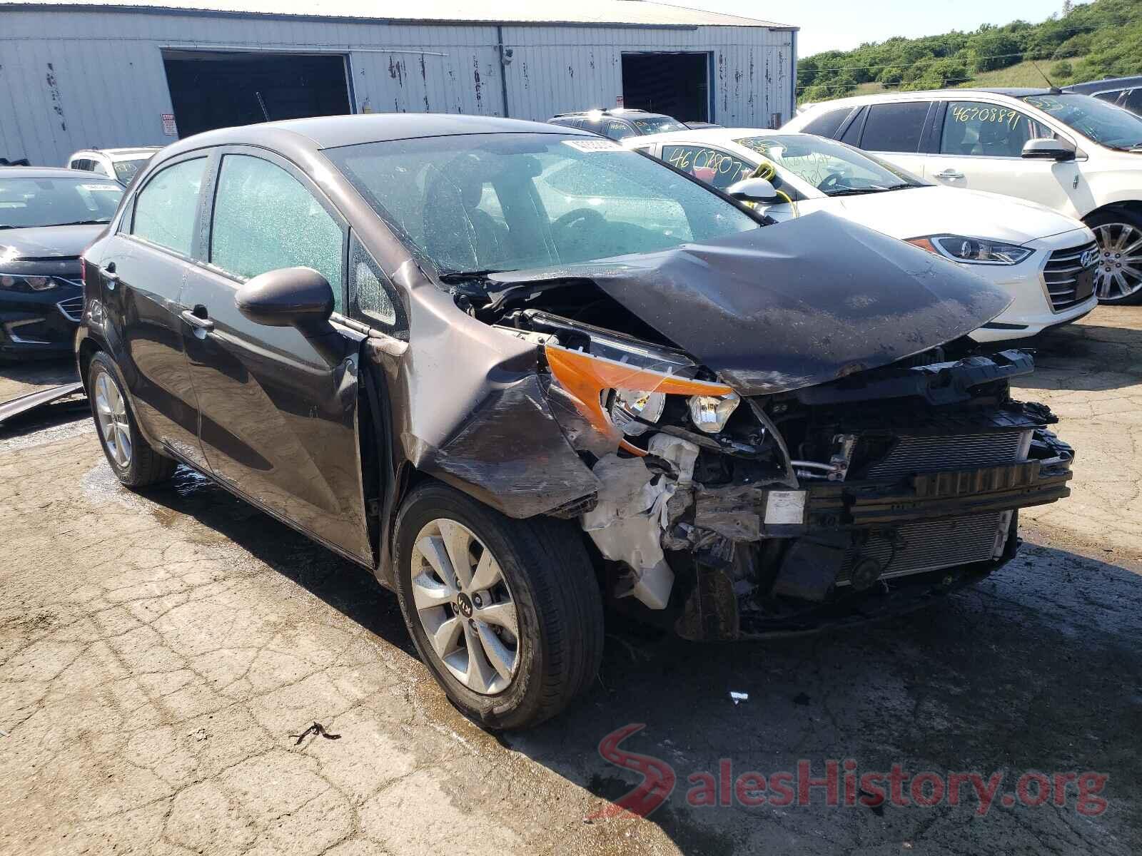 KNADN5A37G6621152 2016 KIA RIO