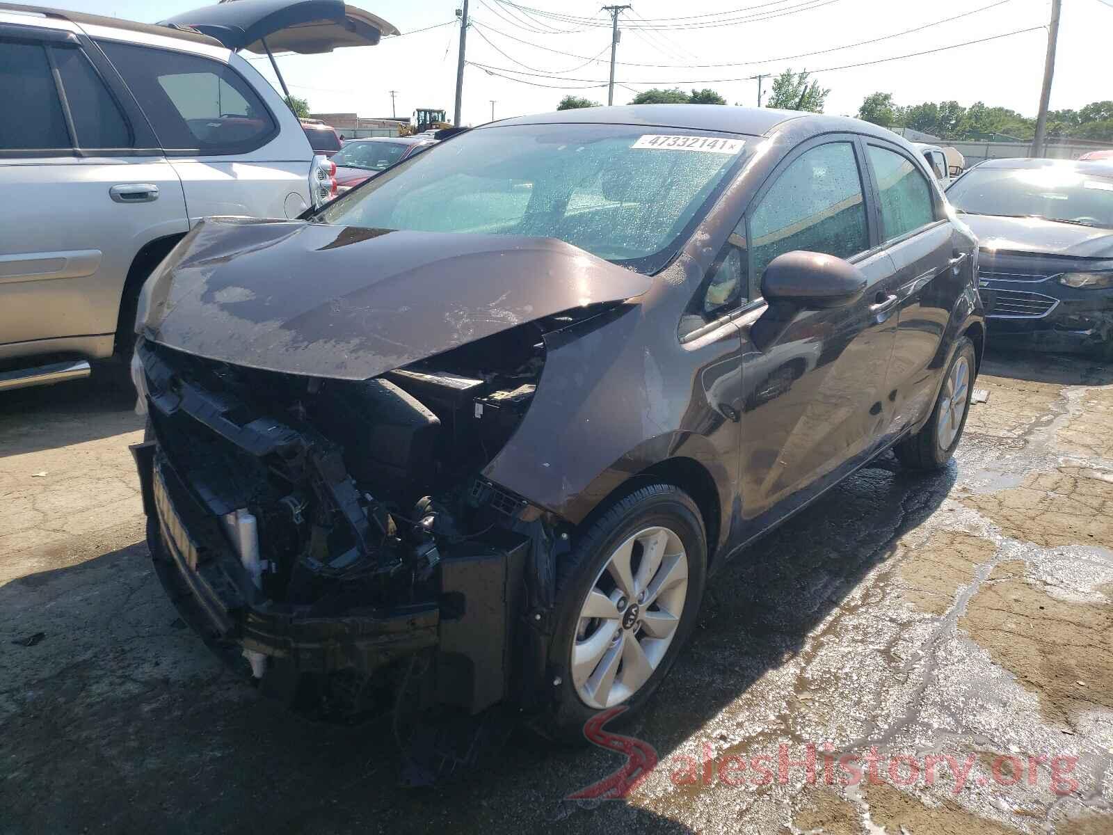 KNADN5A37G6621152 2016 KIA RIO