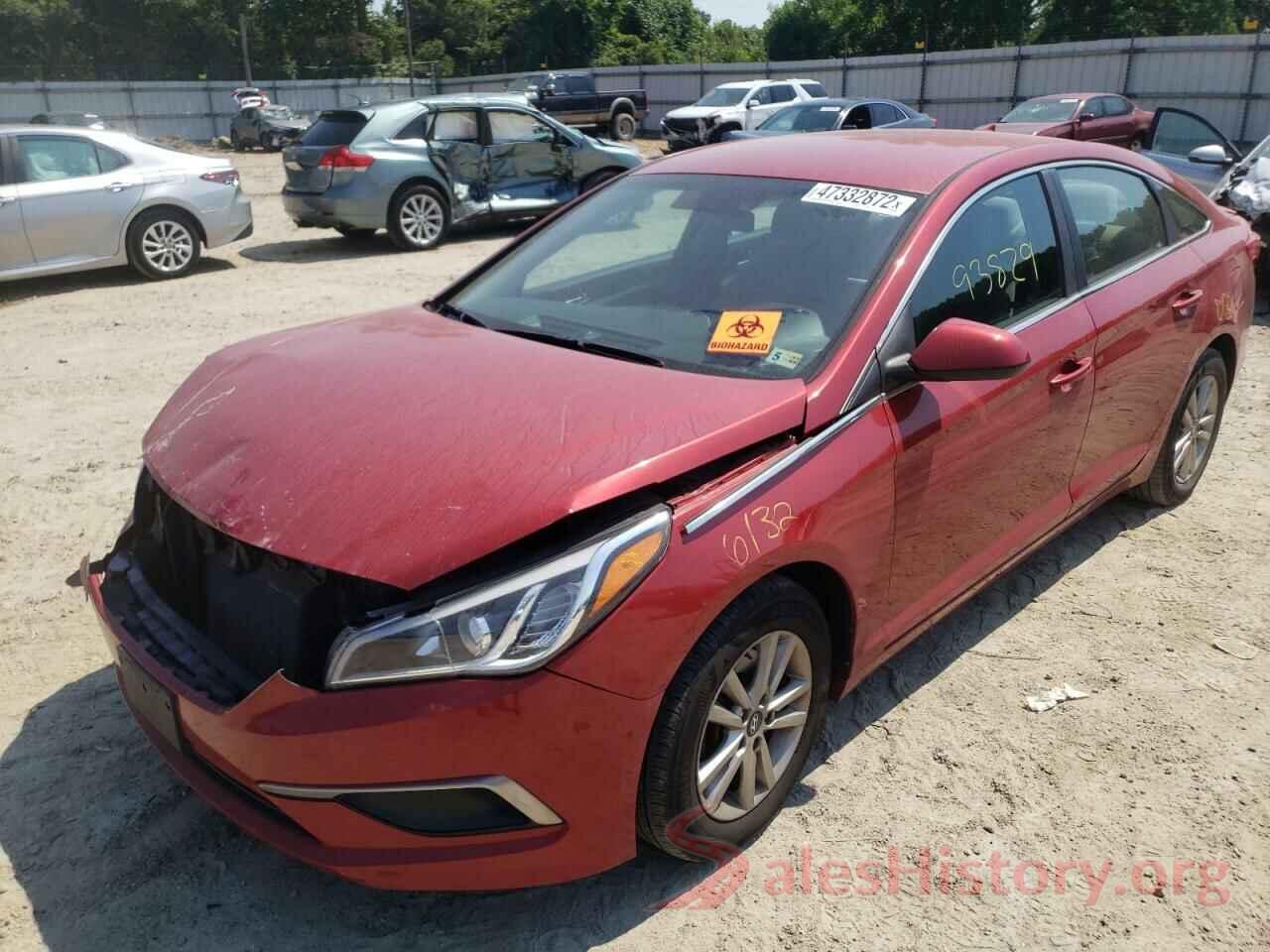 5NPE24AF0HH543714 2017 HYUNDAI SONATA