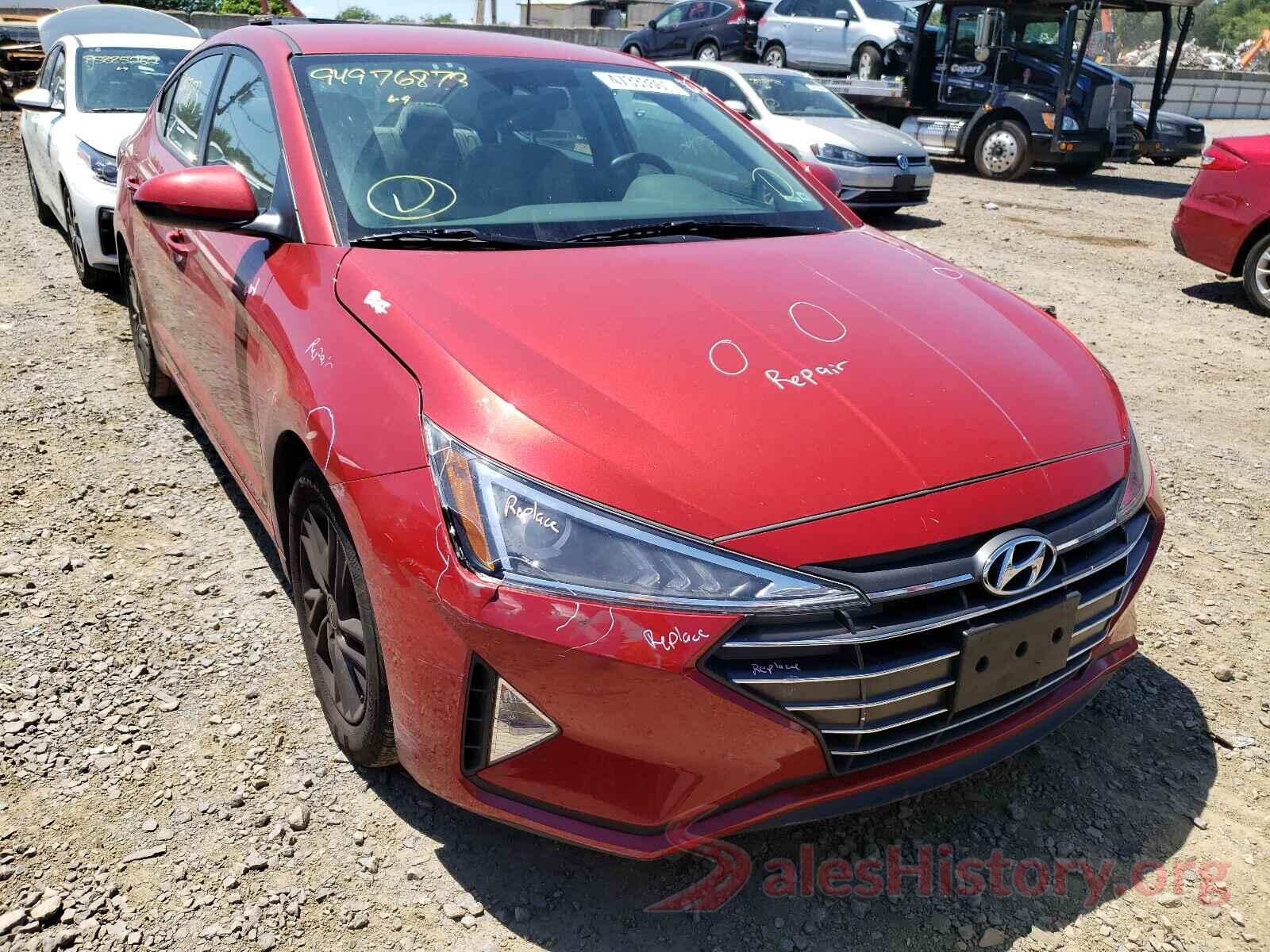 5NPD84LFXKH470706 2019 HYUNDAI ELANTRA