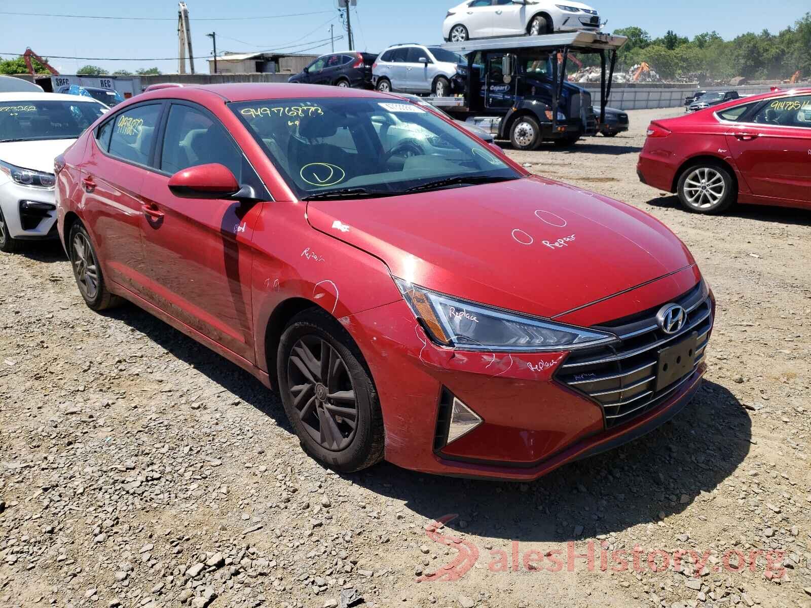 5NPD84LFXKH470706 2019 HYUNDAI ELANTRA