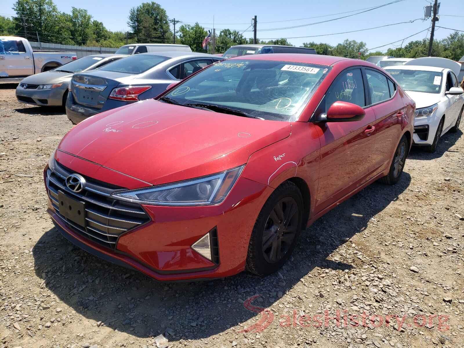 5NPD84LFXKH470706 2019 HYUNDAI ELANTRA