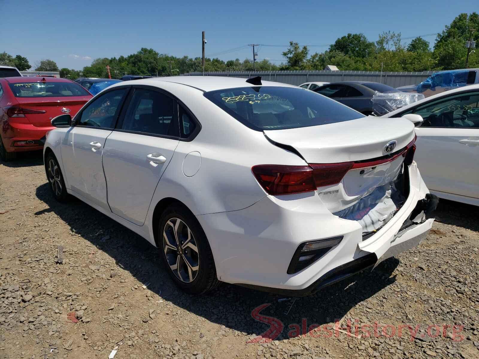 3KPF24AD7KE005154 2019 KIA FORTE