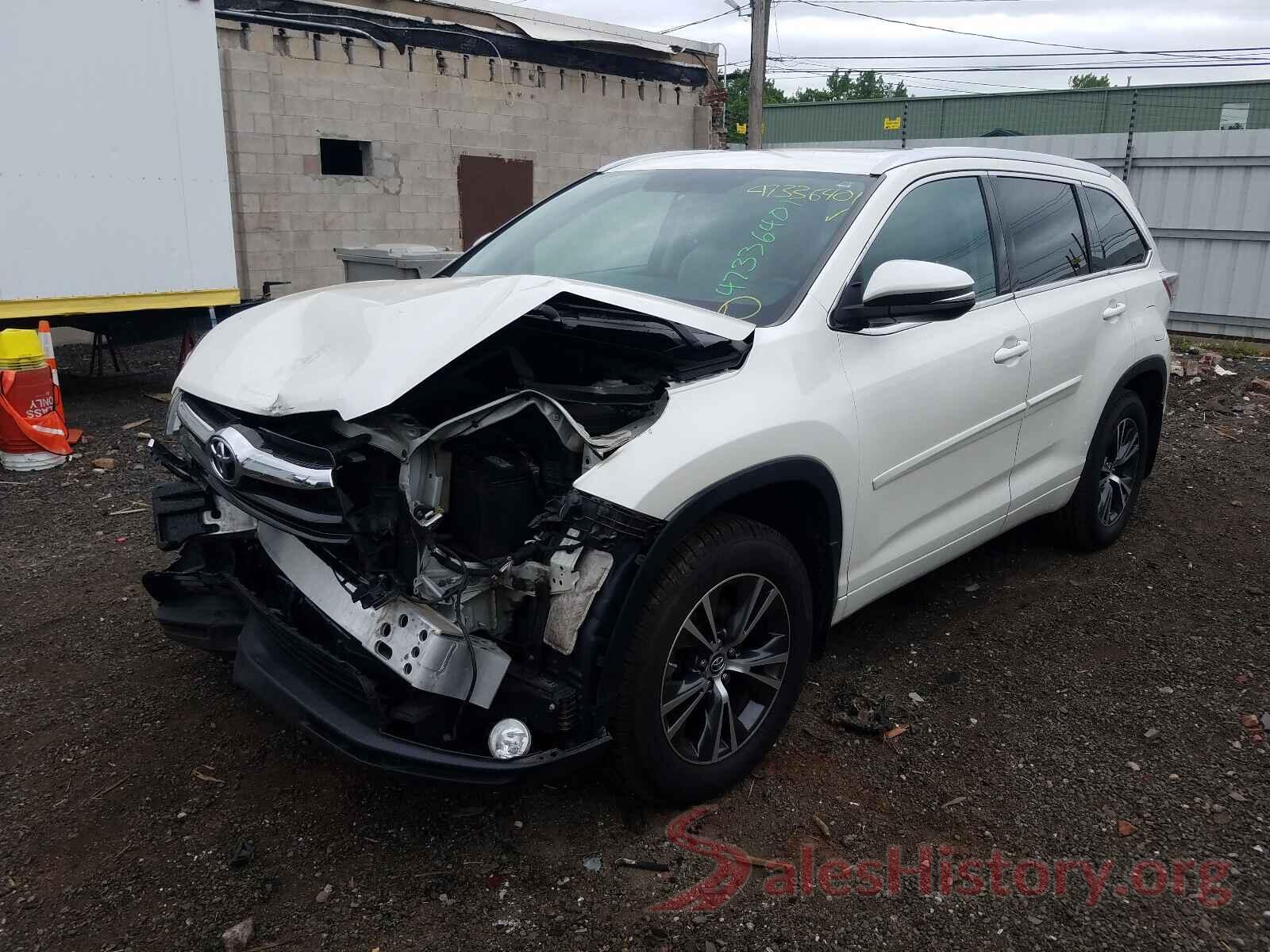 5TDJKRFH9GS506286 2016 TOYOTA HIGHLANDER