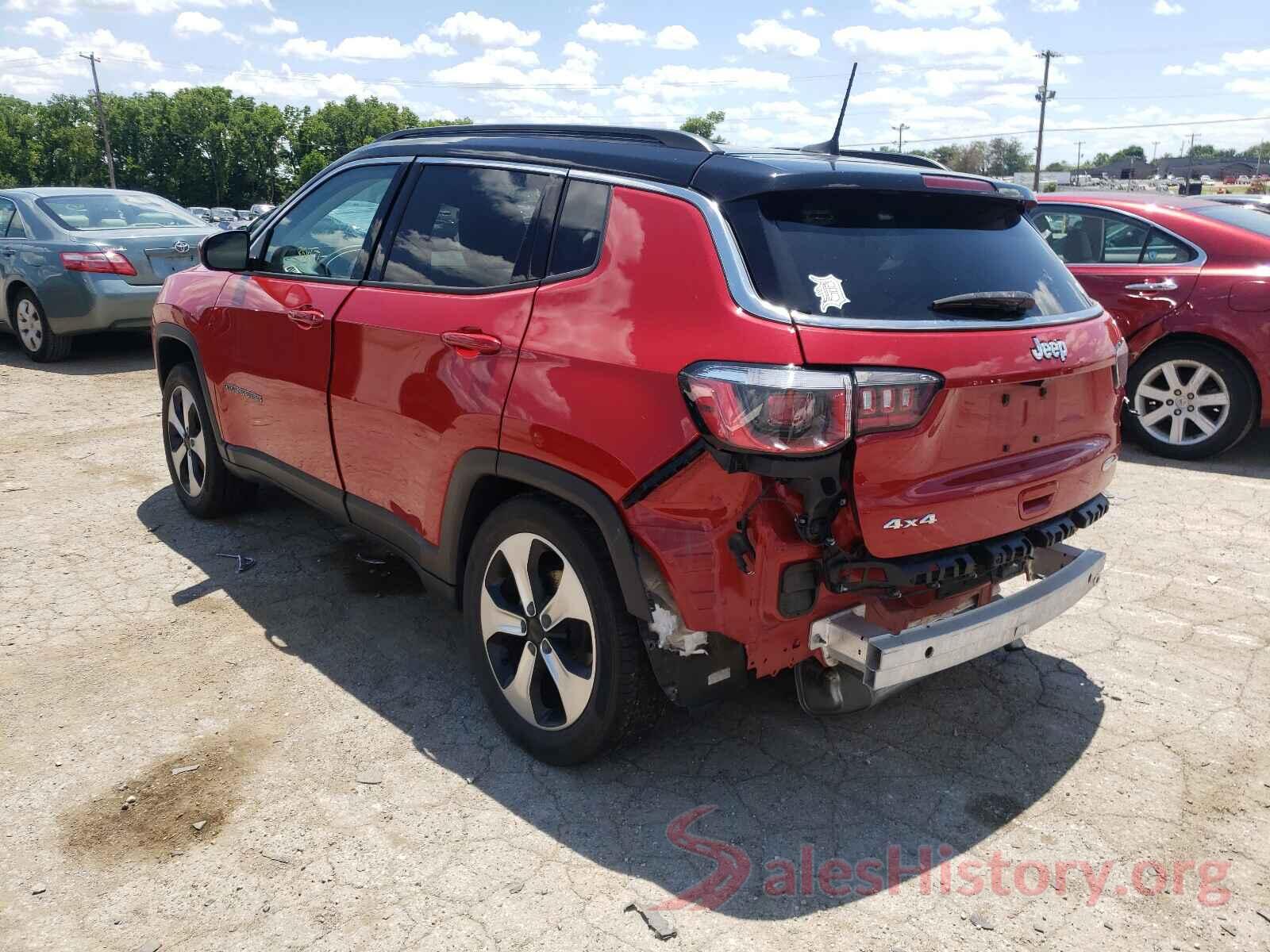 3C4NJDBB3JT361302 2018 JEEP COMPASS