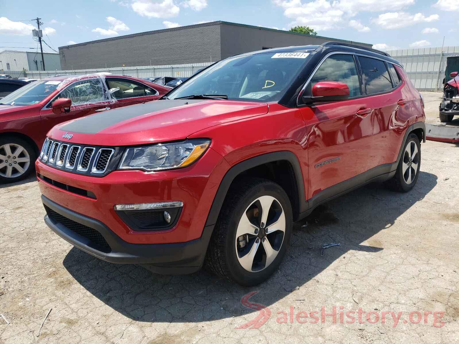 3C4NJDBB3JT361302 2018 JEEP COMPASS