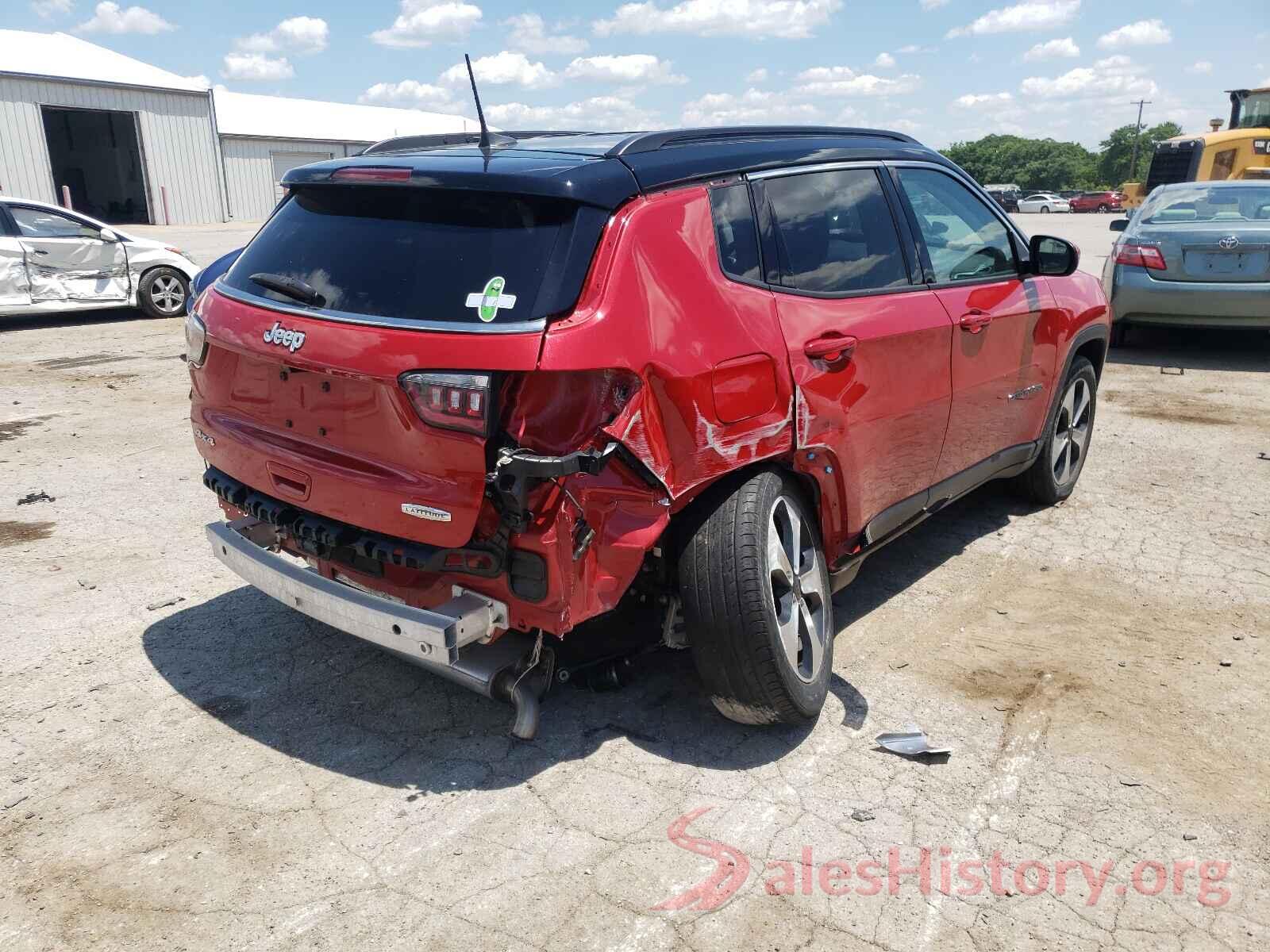 3C4NJDBB3JT361302 2018 JEEP COMPASS