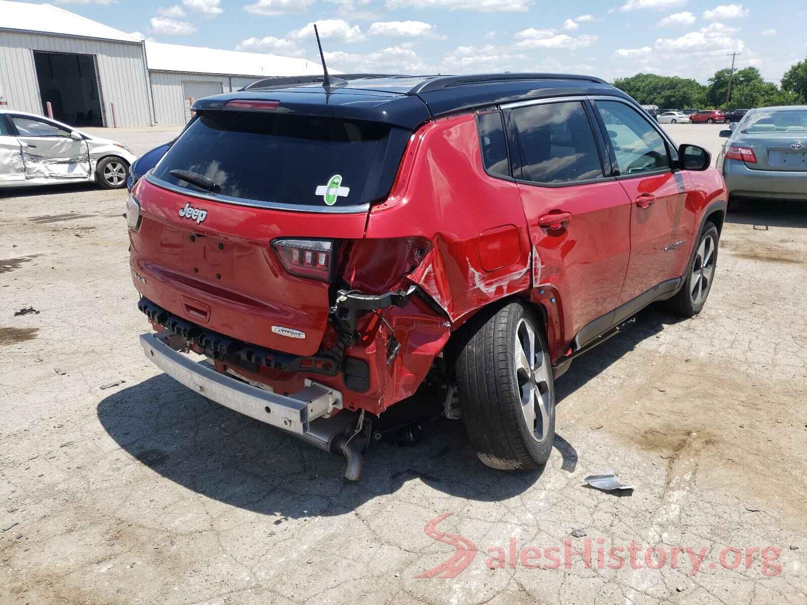 3C4NJDBB3JT361302 2018 JEEP COMPASS