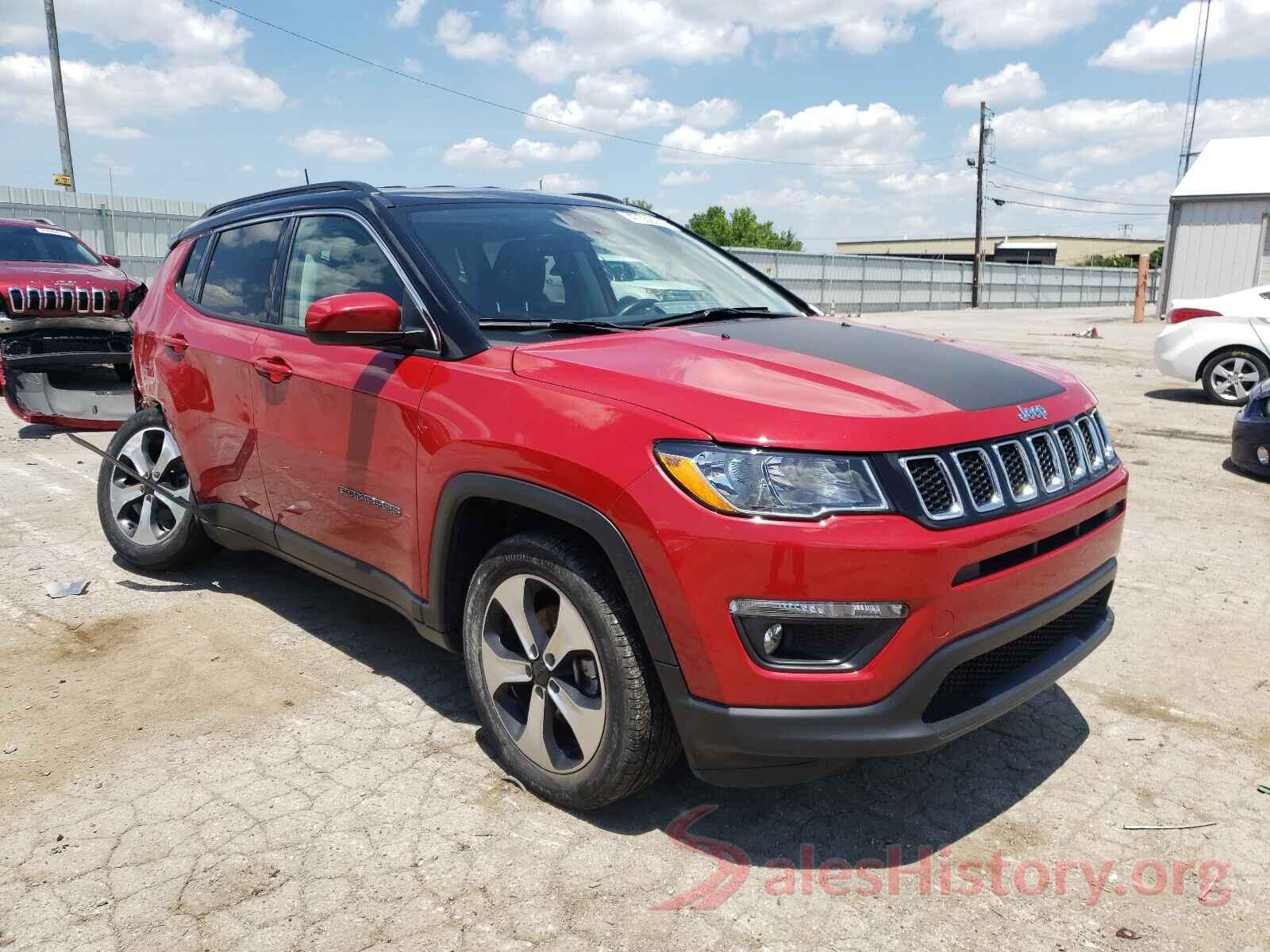 3C4NJDBB3JT361302 2018 JEEP COMPASS