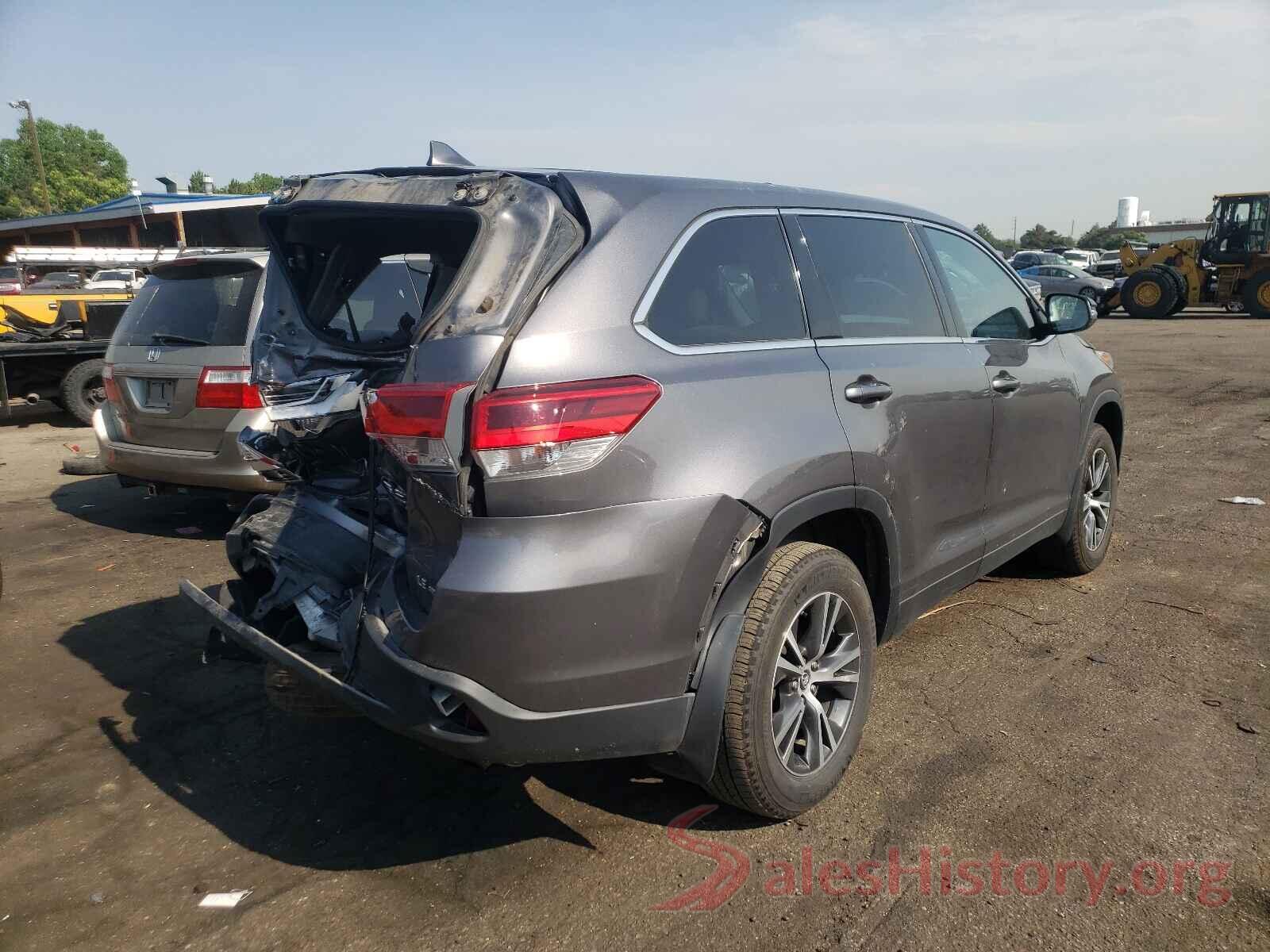 5TDBZRFH9KS930396 2019 TOYOTA HIGHLANDER