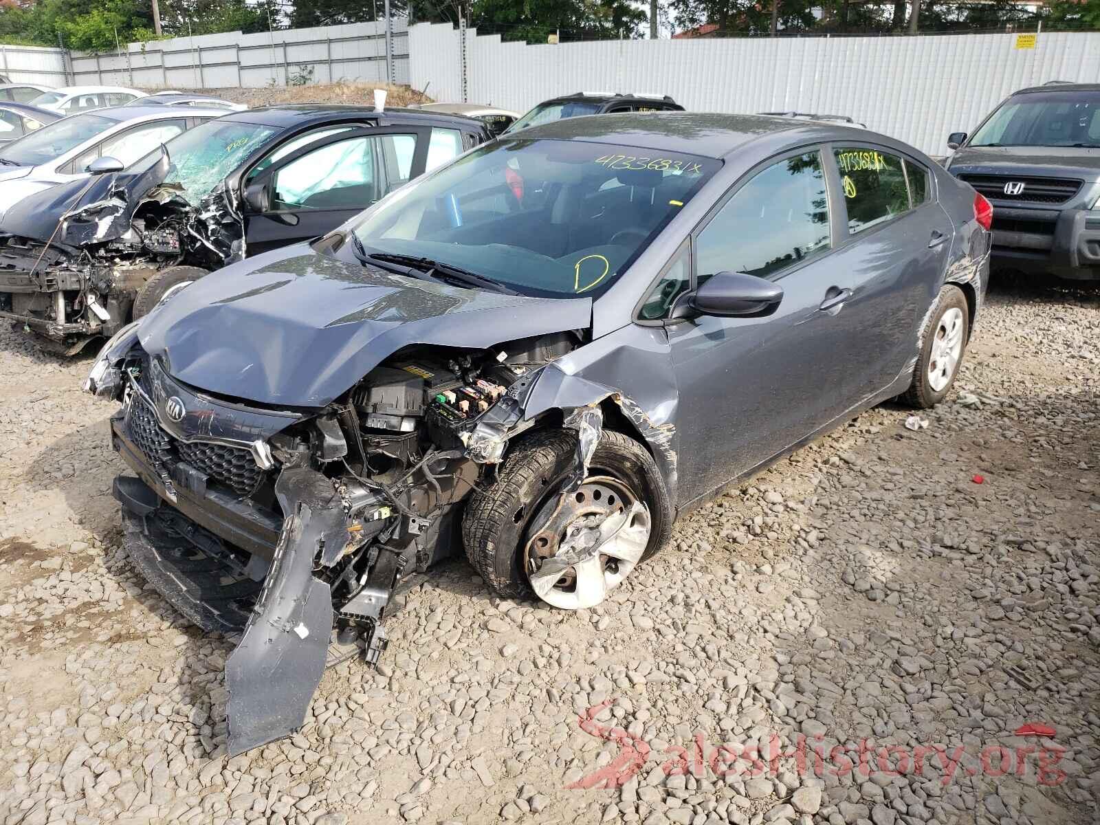 KNAFK4A62G5497237 2016 KIA FORTE