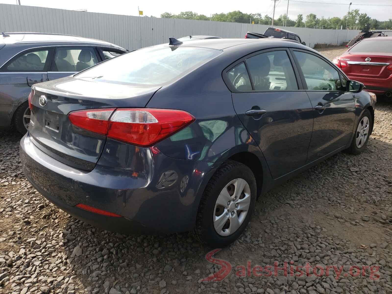 KNAFK4A62G5497237 2016 KIA FORTE