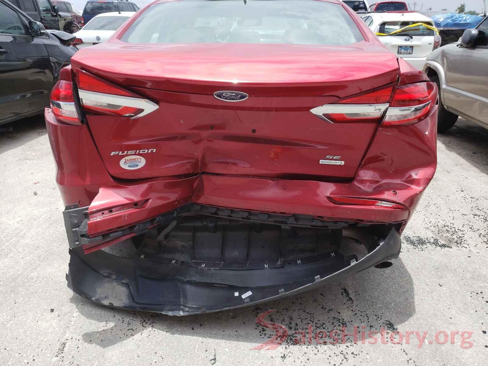 3FA6P0HD7LR155958 2020 FORD FUSION