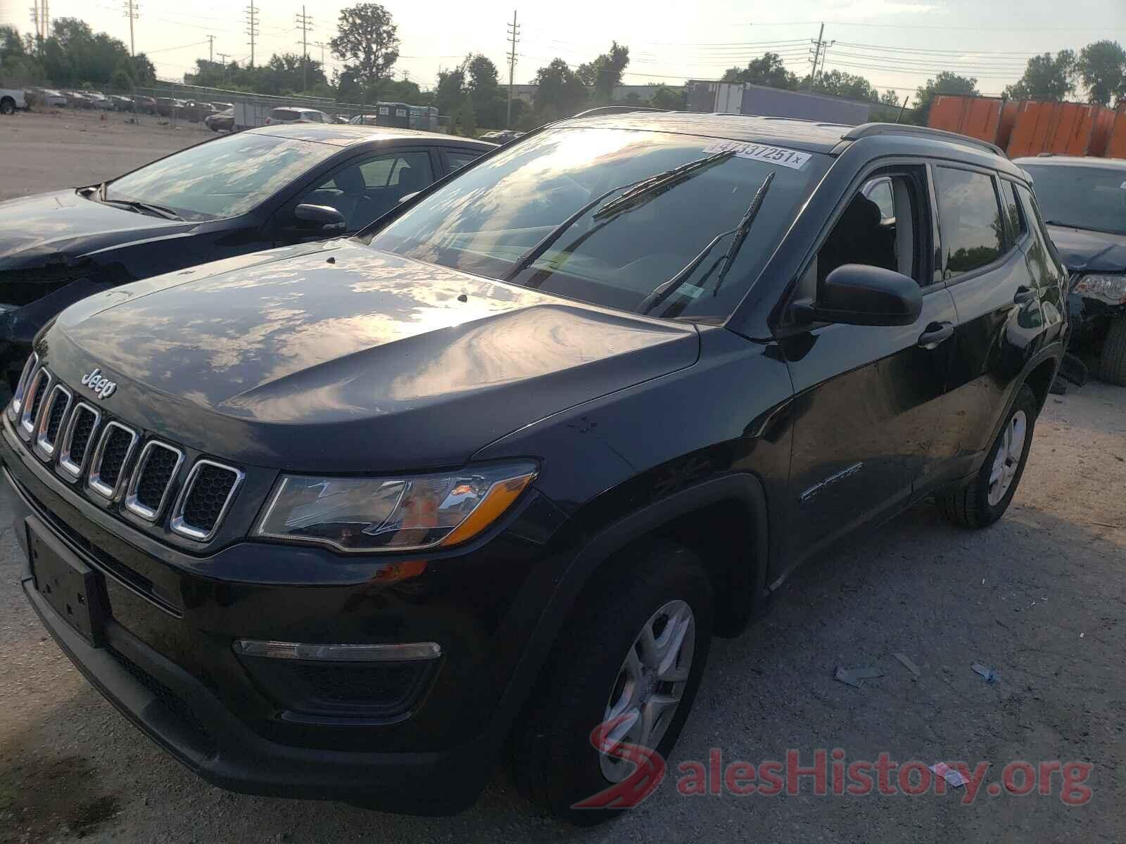 3C4NJDAB3JT116260 2018 JEEP COMPASS