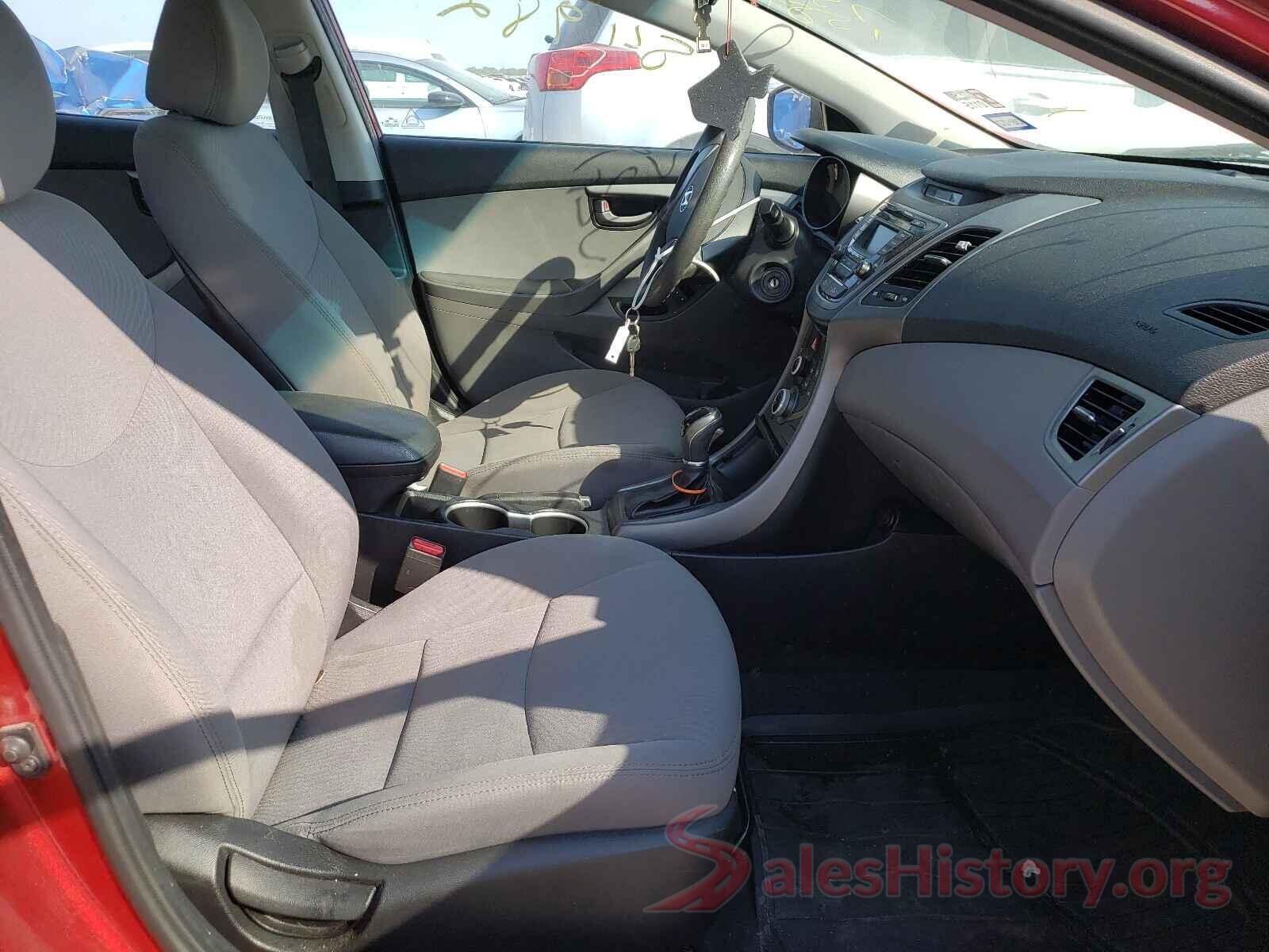 5NPDH4AEXGH754158 2016 HYUNDAI ELANTRA