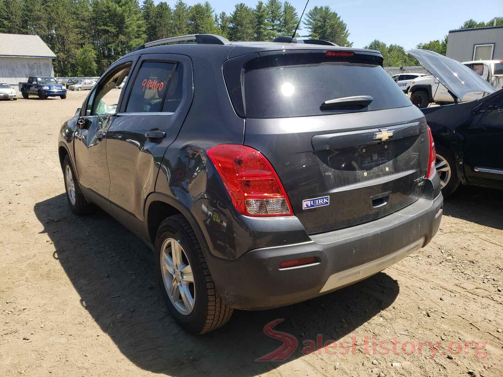 3GNCJPSB0GL244821 2016 CHEVROLET TRAX