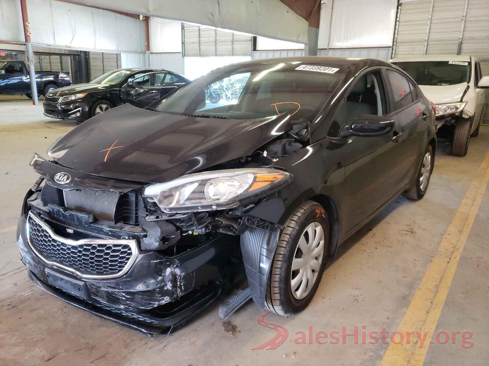 KNAFK4A60G5445072 2016 KIA FORTE