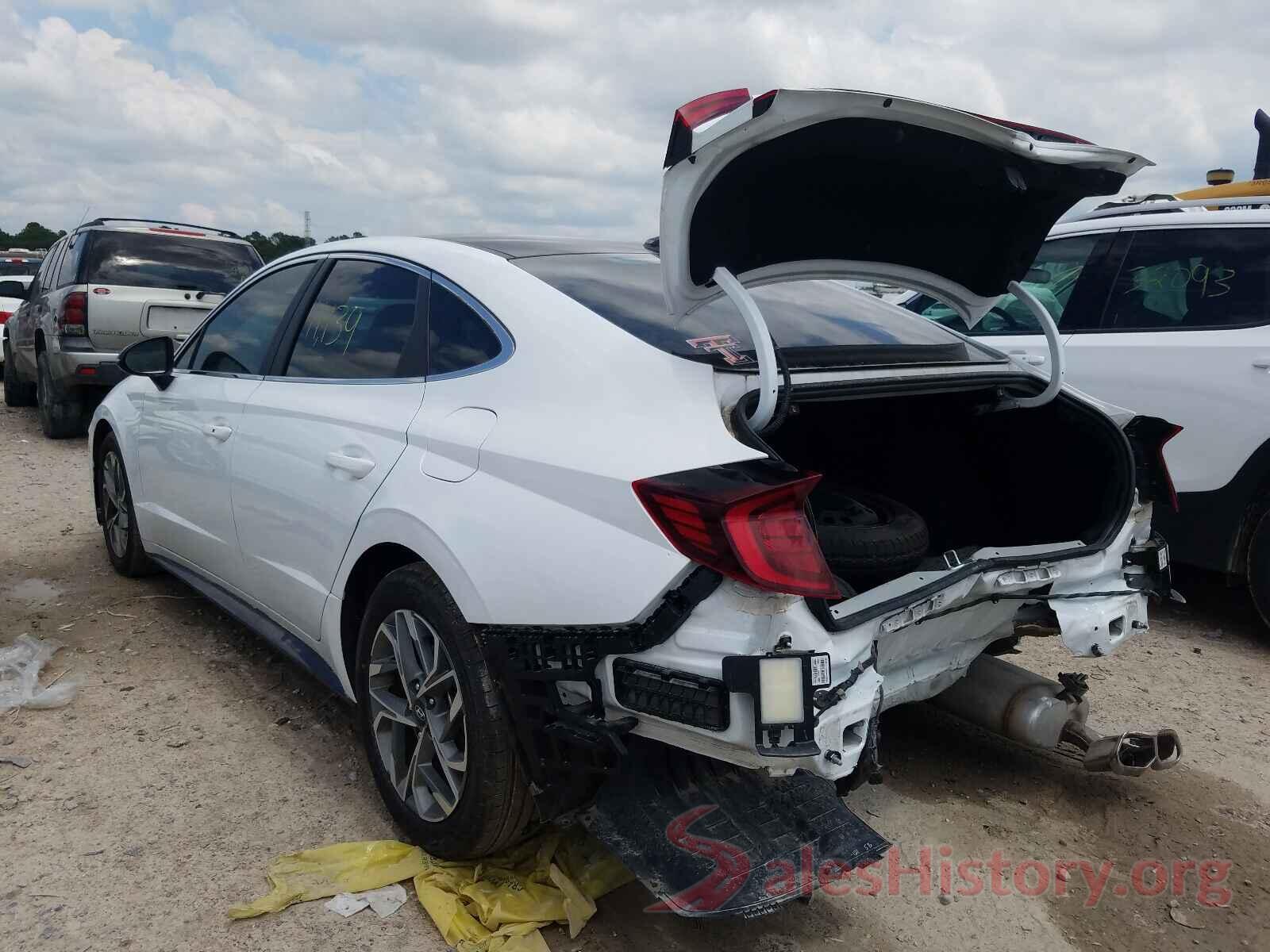 5NPEL4JA3LH031617 2020 HYUNDAI SONATA