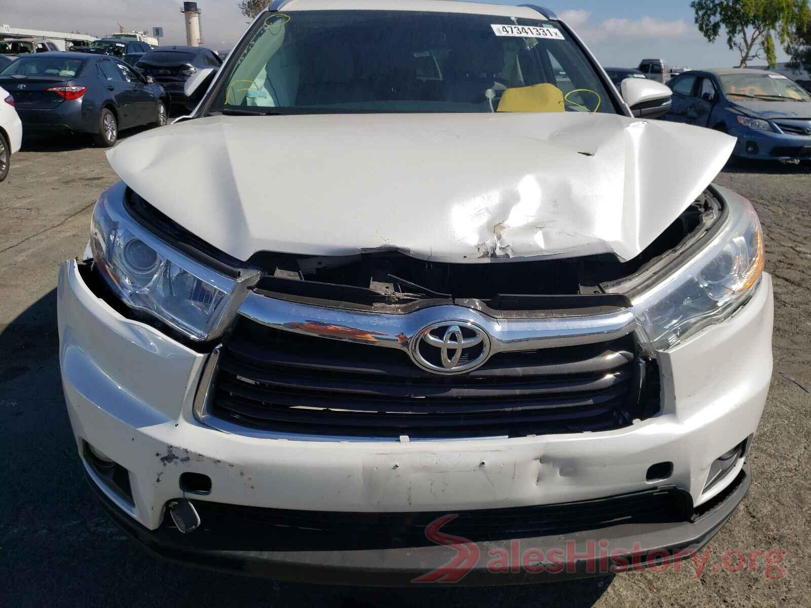 5TDJKRFH5ES041289 2014 TOYOTA HIGHLANDER