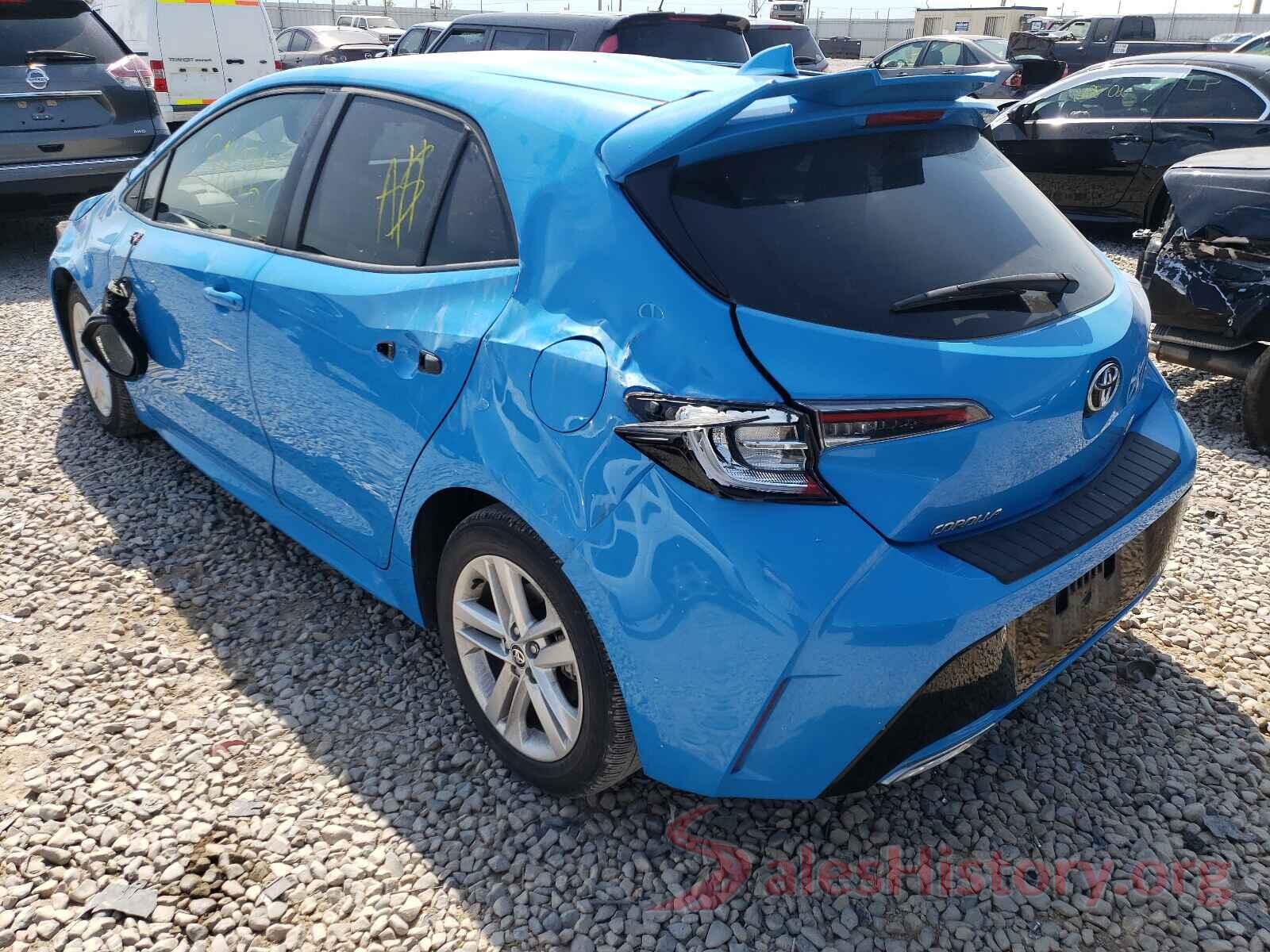 JTNK4RBEXK3041470 2019 TOYOTA COROLLA