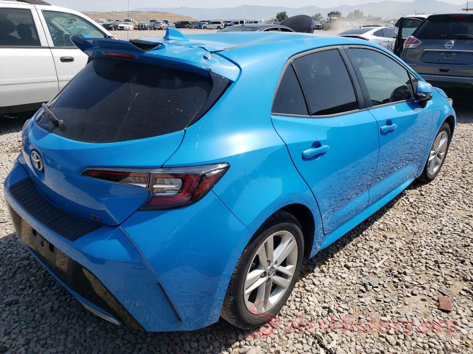 JTNK4RBEXK3041470 2019 TOYOTA COROLLA