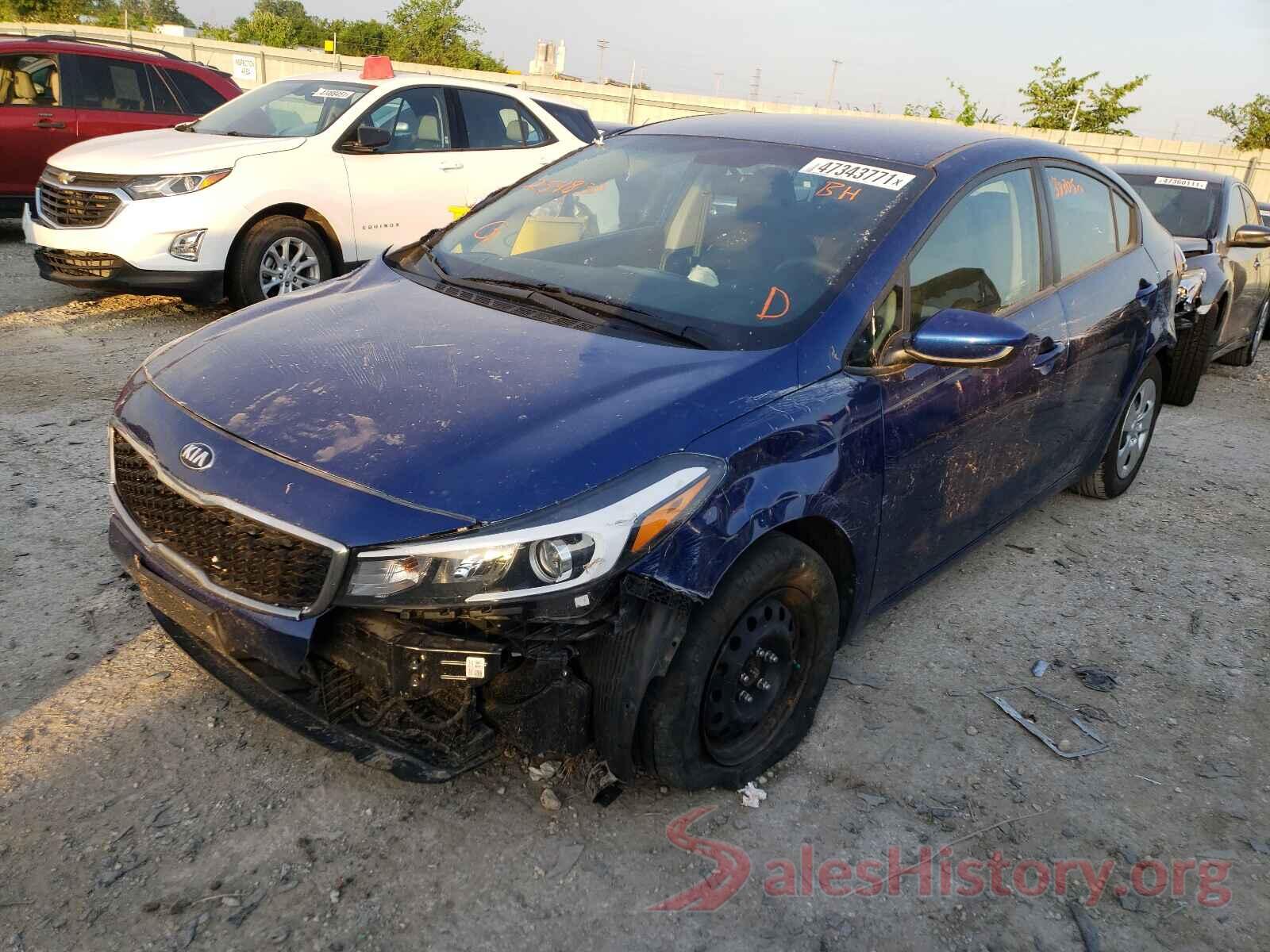 3KPFK4A70JE254839 2018 KIA FORTE