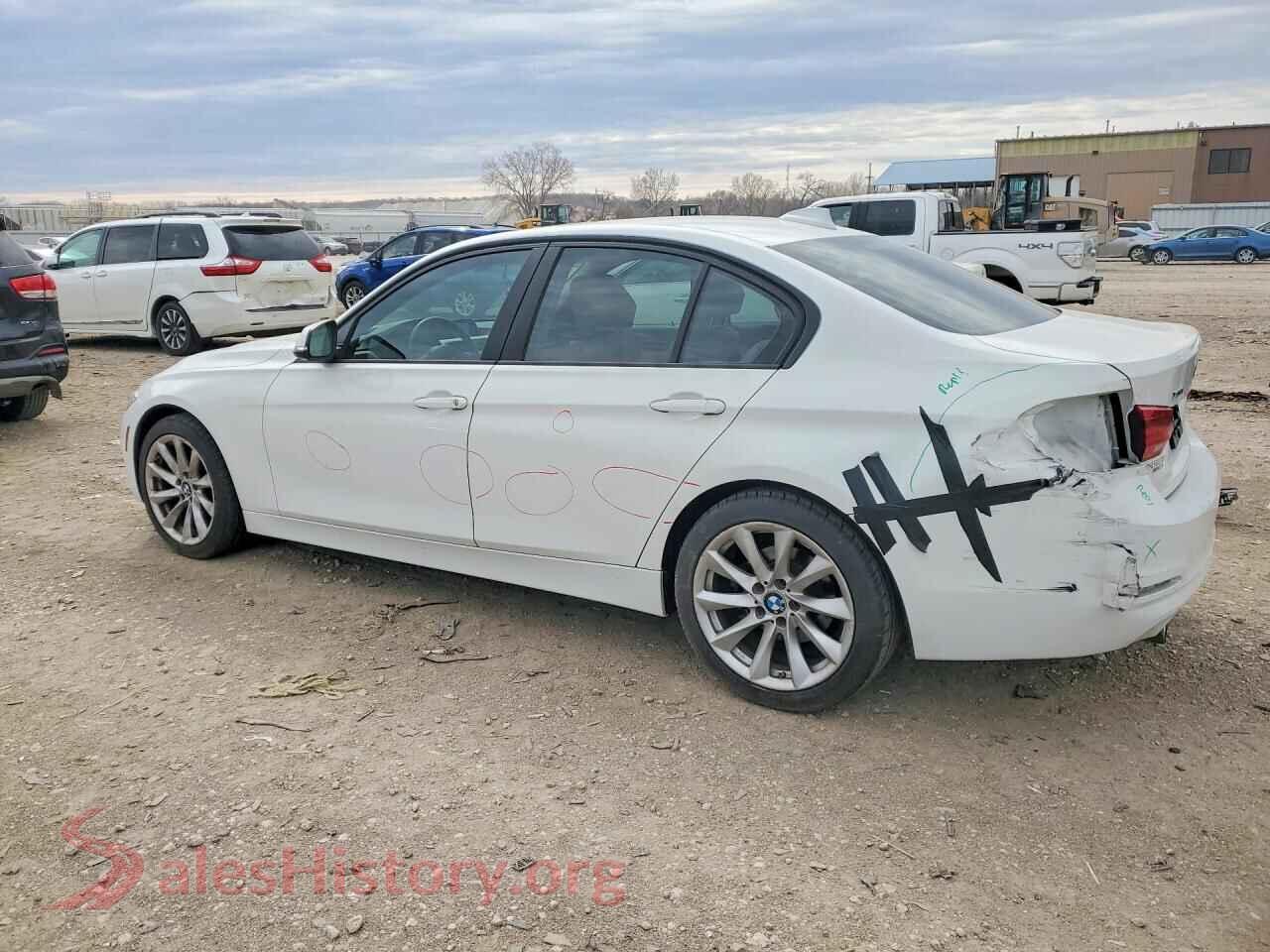 2018 BMW 3 SERIES VIN WBA8A3C50JA505439, front view