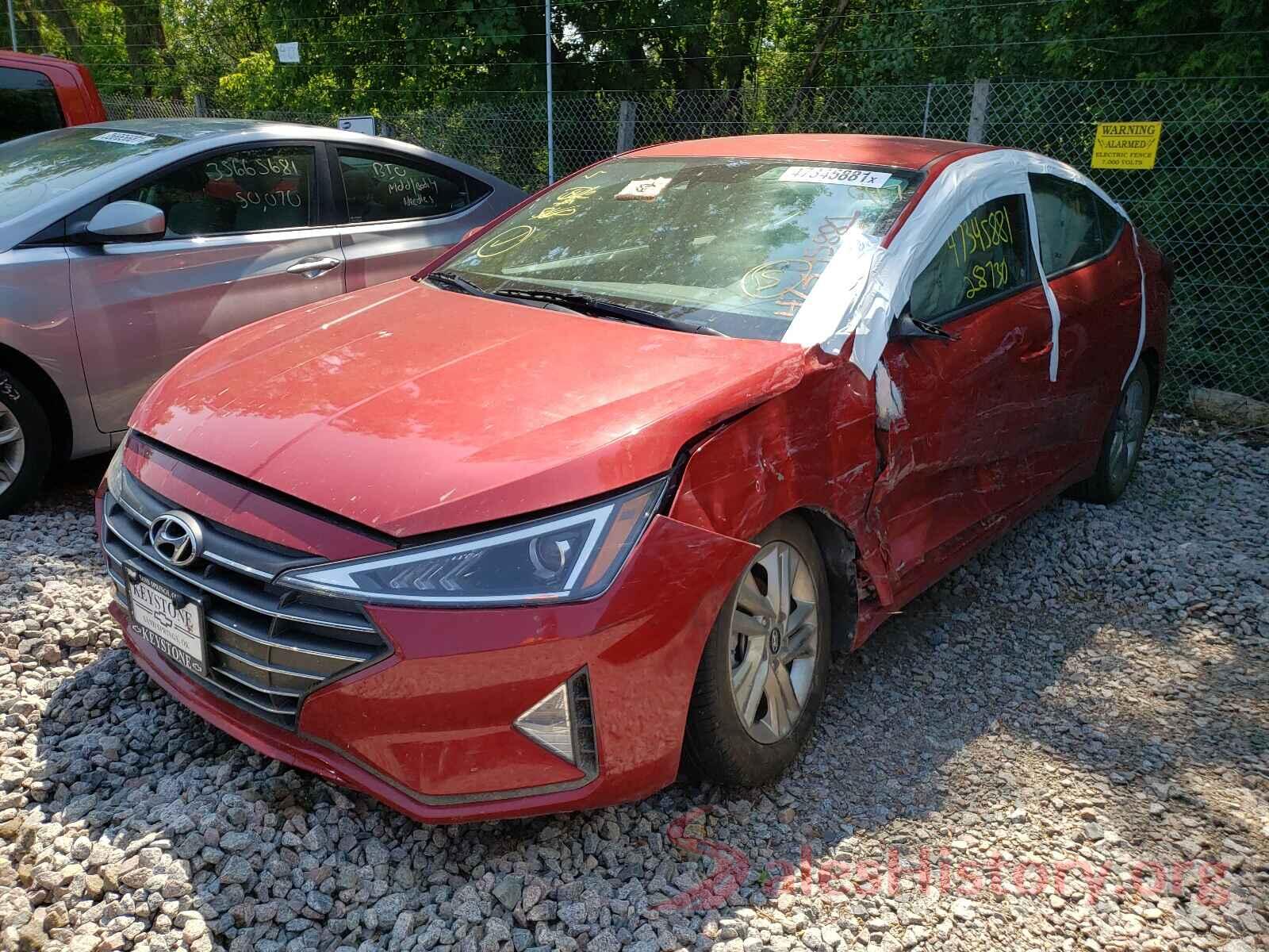 5NPD84LF0LH523317 2020 HYUNDAI ELANTRA