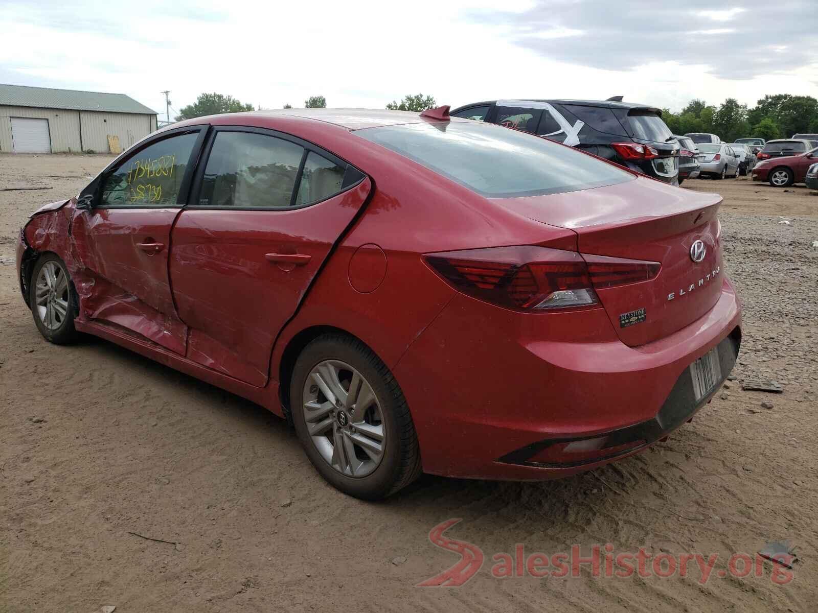 5NPD84LF0LH523317 2020 HYUNDAI ELANTRA