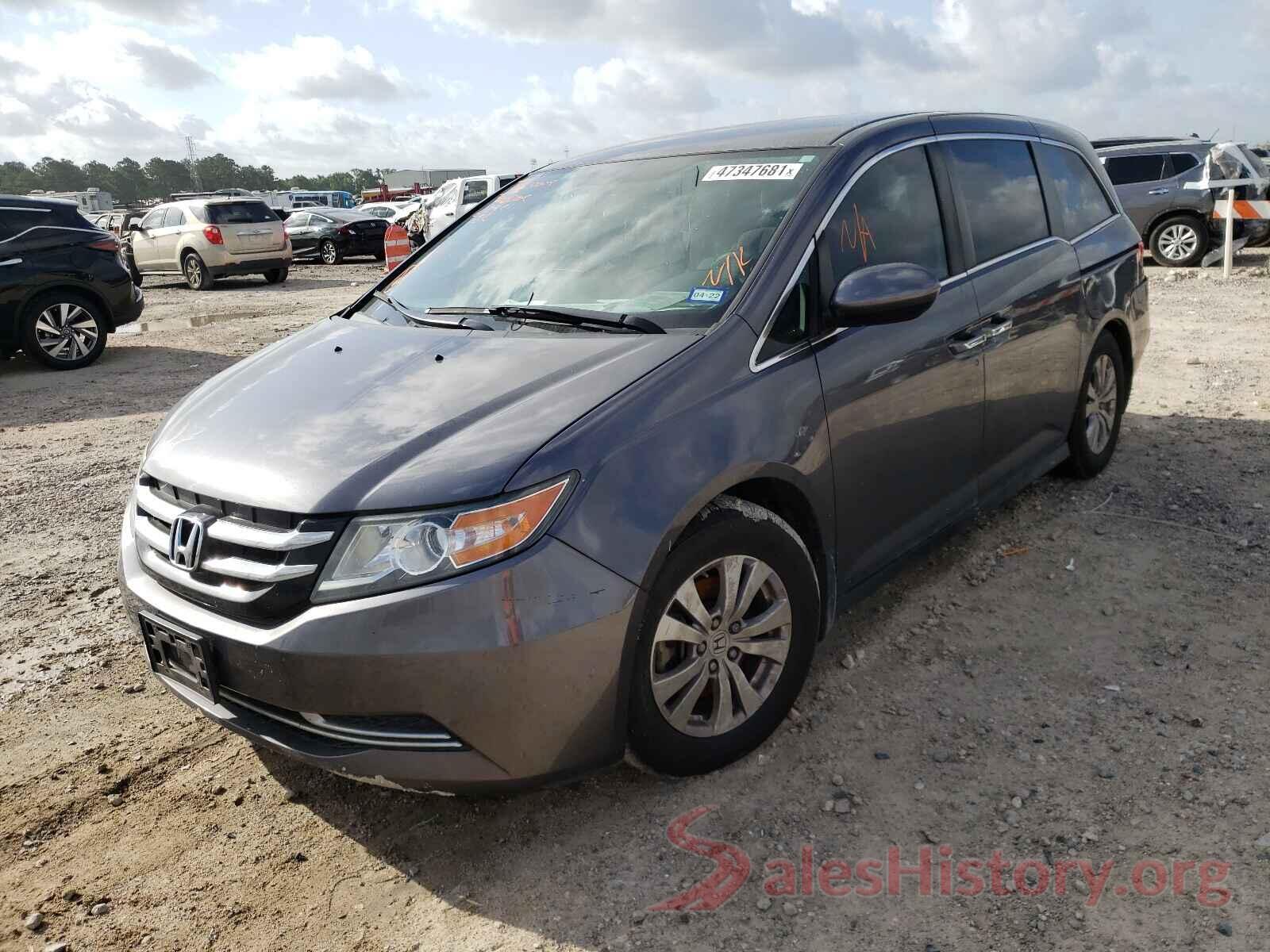 5FNRL5H49GB075407 2016 HONDA ODYSSEY