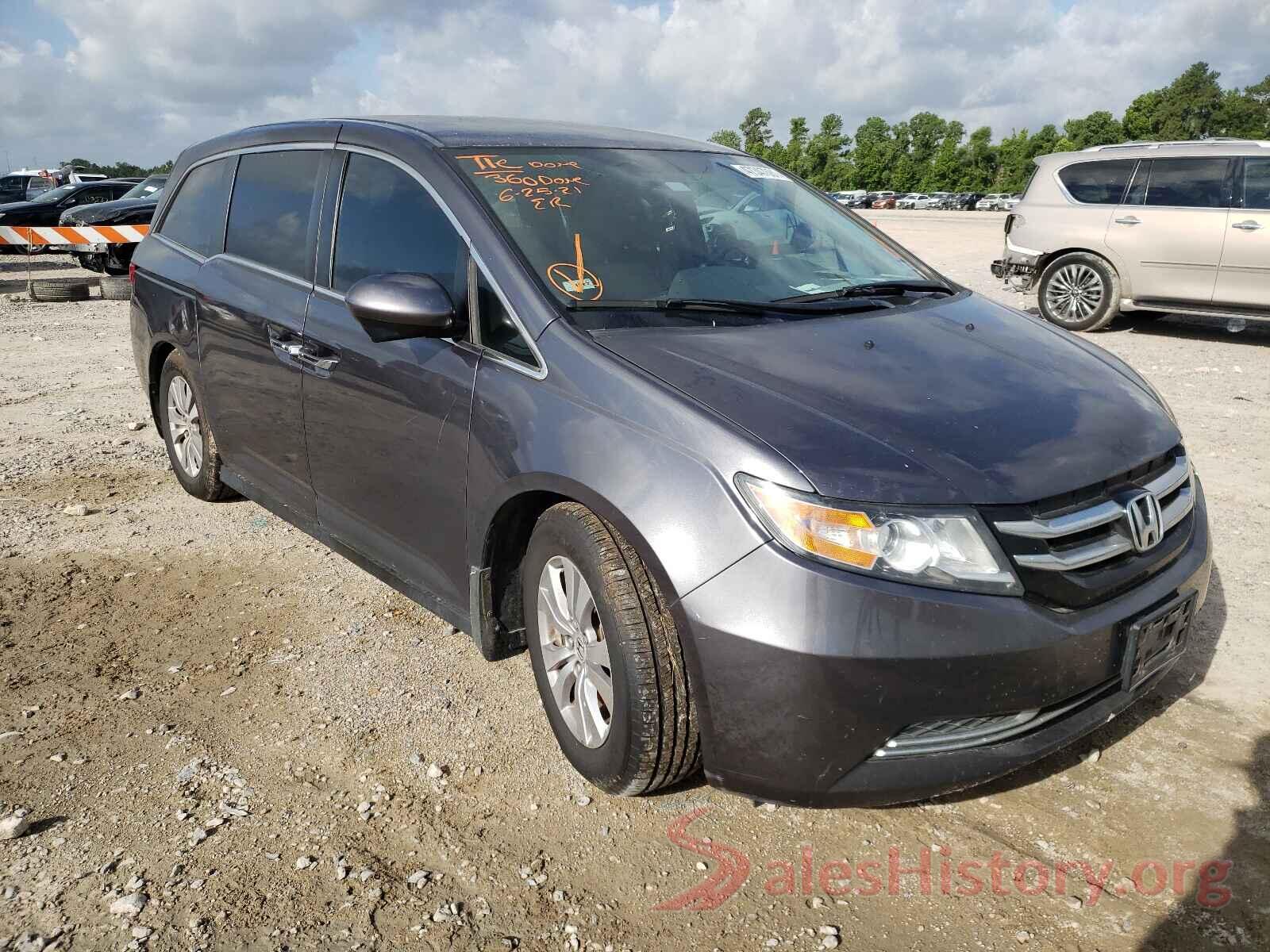 5FNRL5H49GB075407 2016 HONDA ODYSSEY