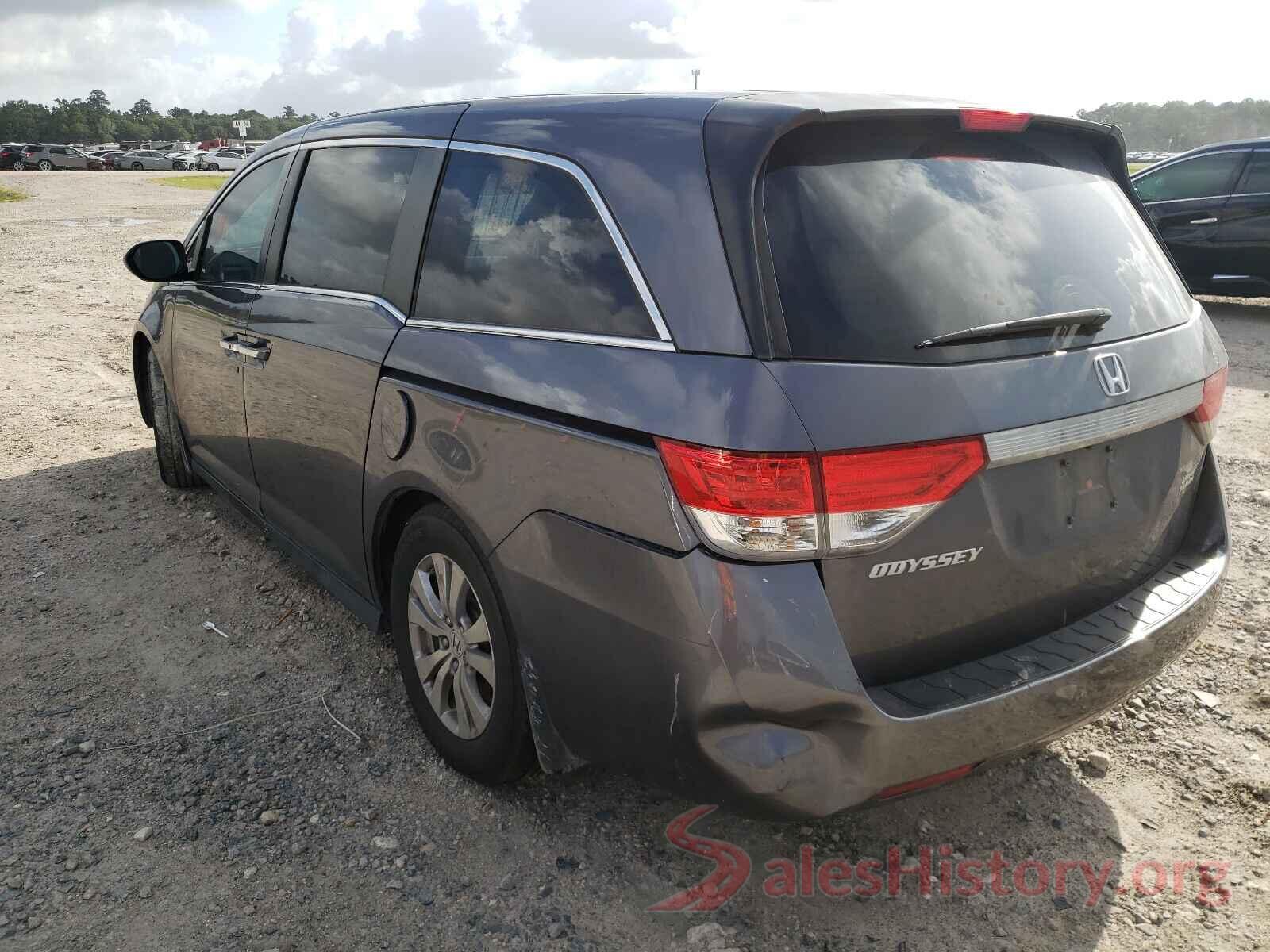 5FNRL5H49GB075407 2016 HONDA ODYSSEY