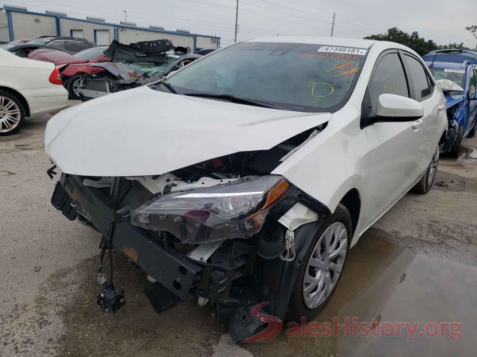 5YFBURHE6KP875352 2019 TOYOTA COROLLA