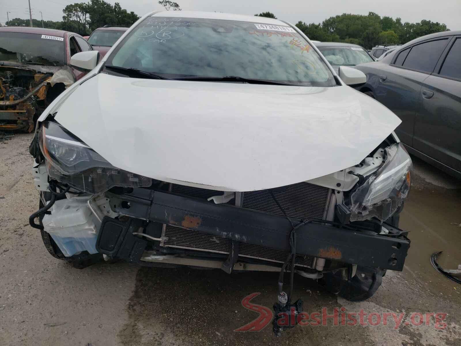 5YFBURHE6KP875352 2019 TOYOTA COROLLA