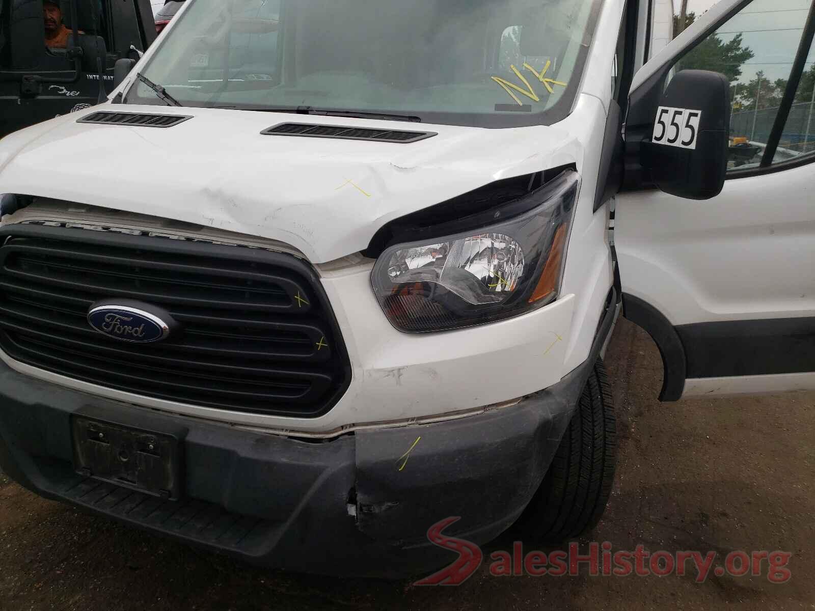 1FTYR2CM0KKB83555 2019 FORD TRANSIT CO