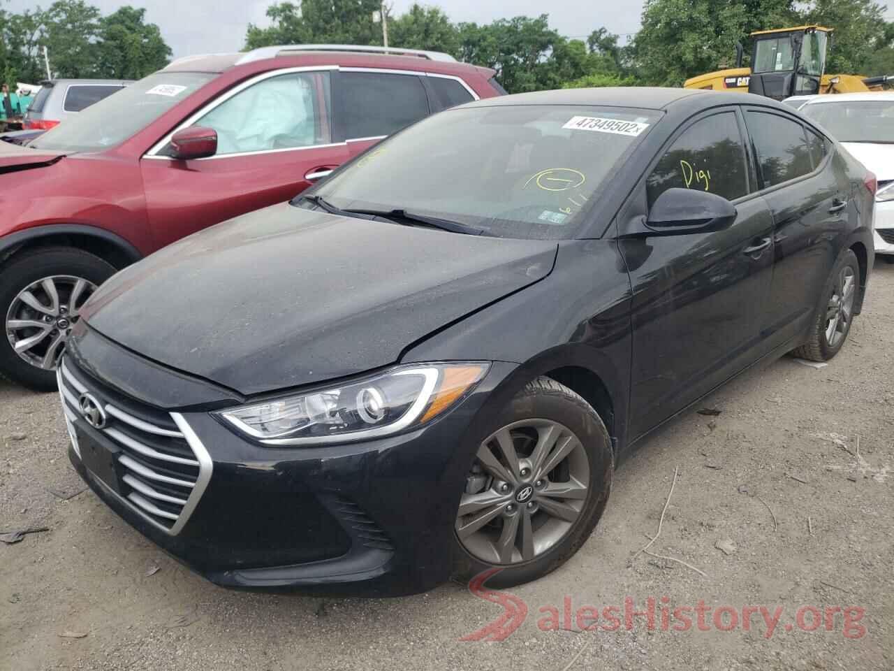 5NPD84LF7HH206299 2017 HYUNDAI ELANTRA