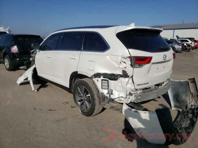 5TDKZRFH2KS564863 2019 TOYOTA HIGHLANDER