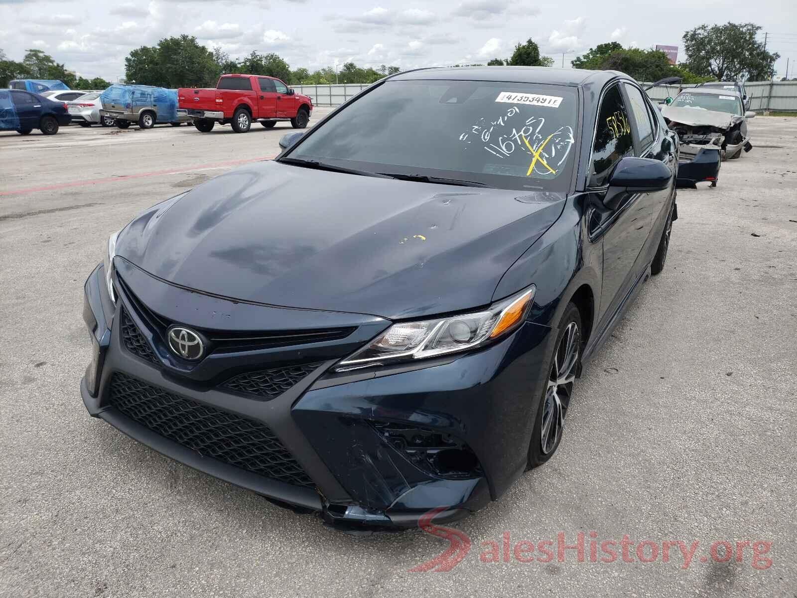 4T1B11HK7KU736541 2019 TOYOTA CAMRY