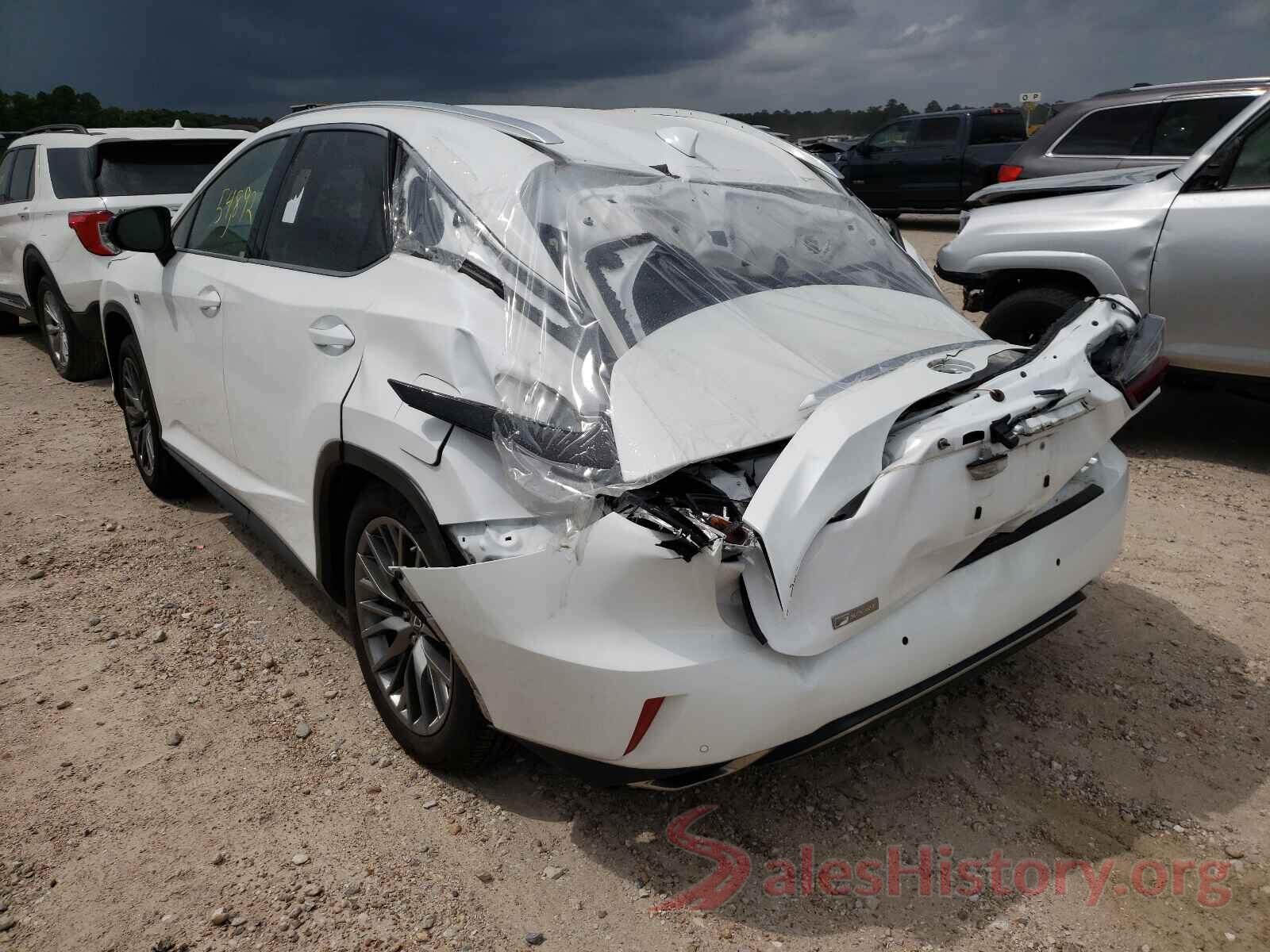 2T2BZMCA8KC174106 2019 LEXUS RX350