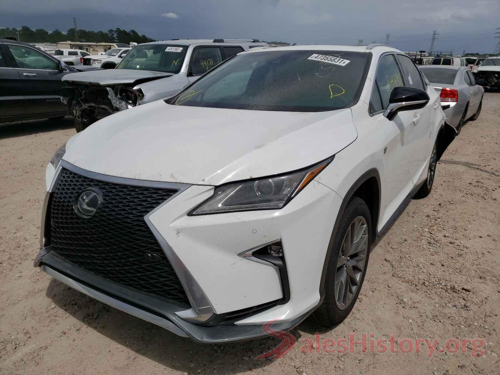 2T2BZMCA8KC174106 2019 LEXUS RX350