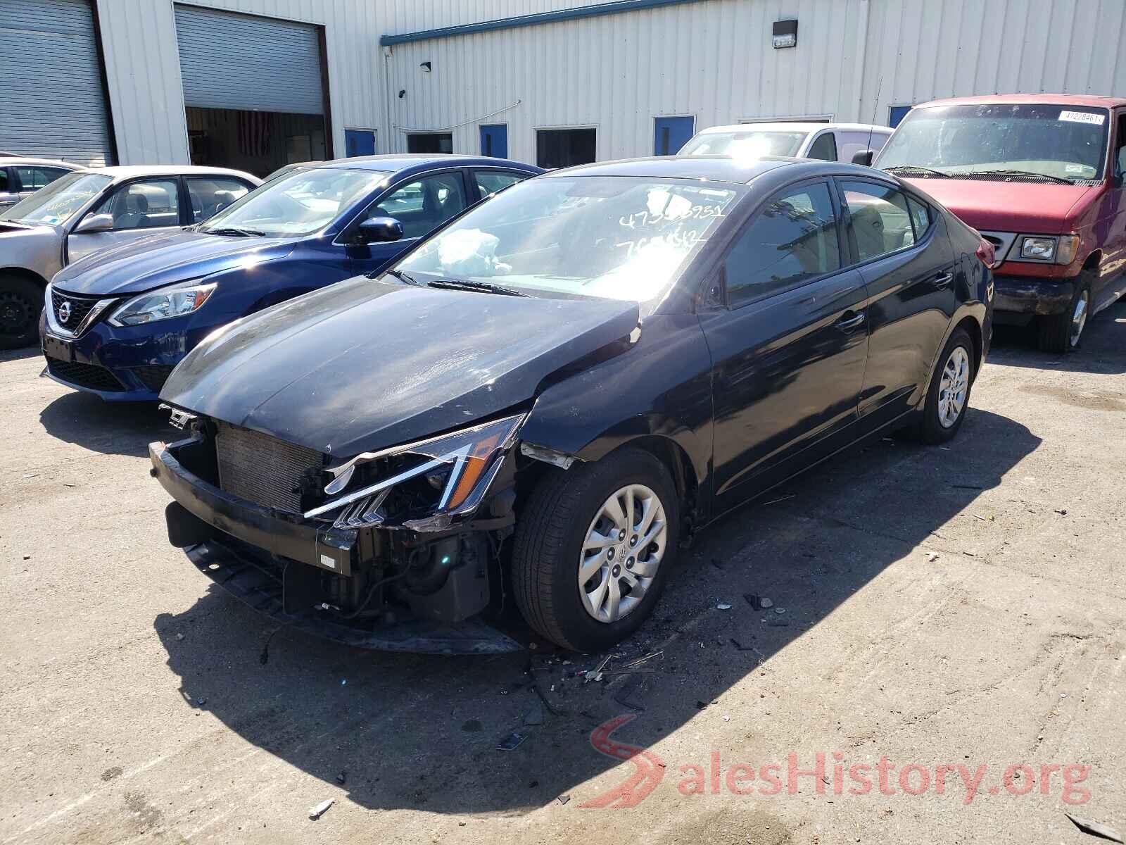 KMHD74LF2KU765142 2019 HYUNDAI ELANTRA