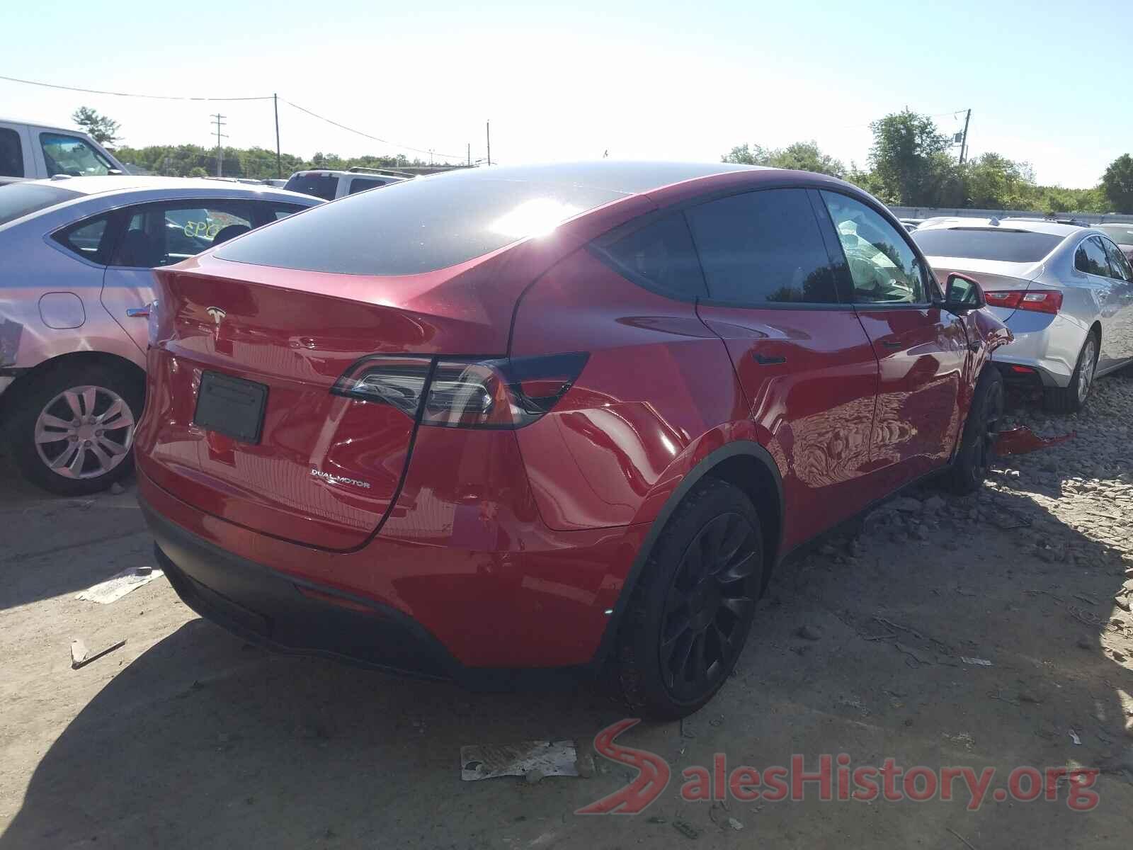 5YJYGDEE0MF152961 2021 TESLA MODEL Y