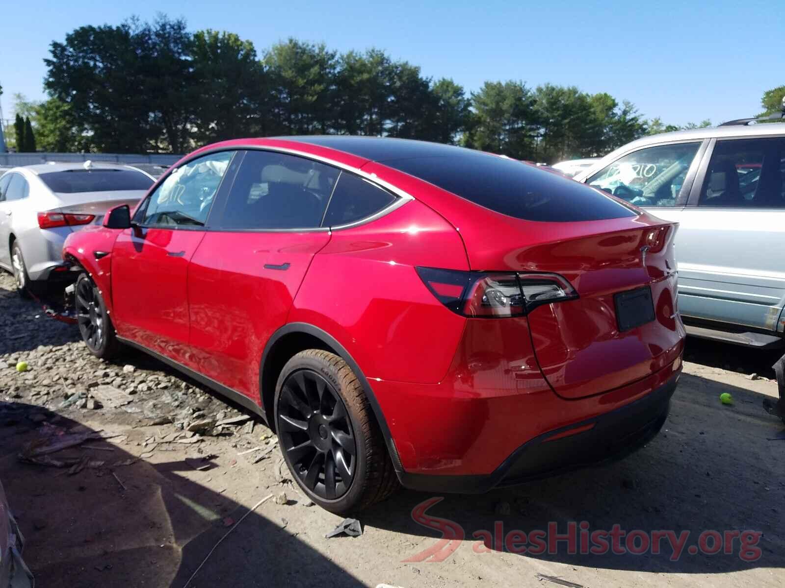 5YJYGDEE0MF152961 2021 TESLA MODEL Y