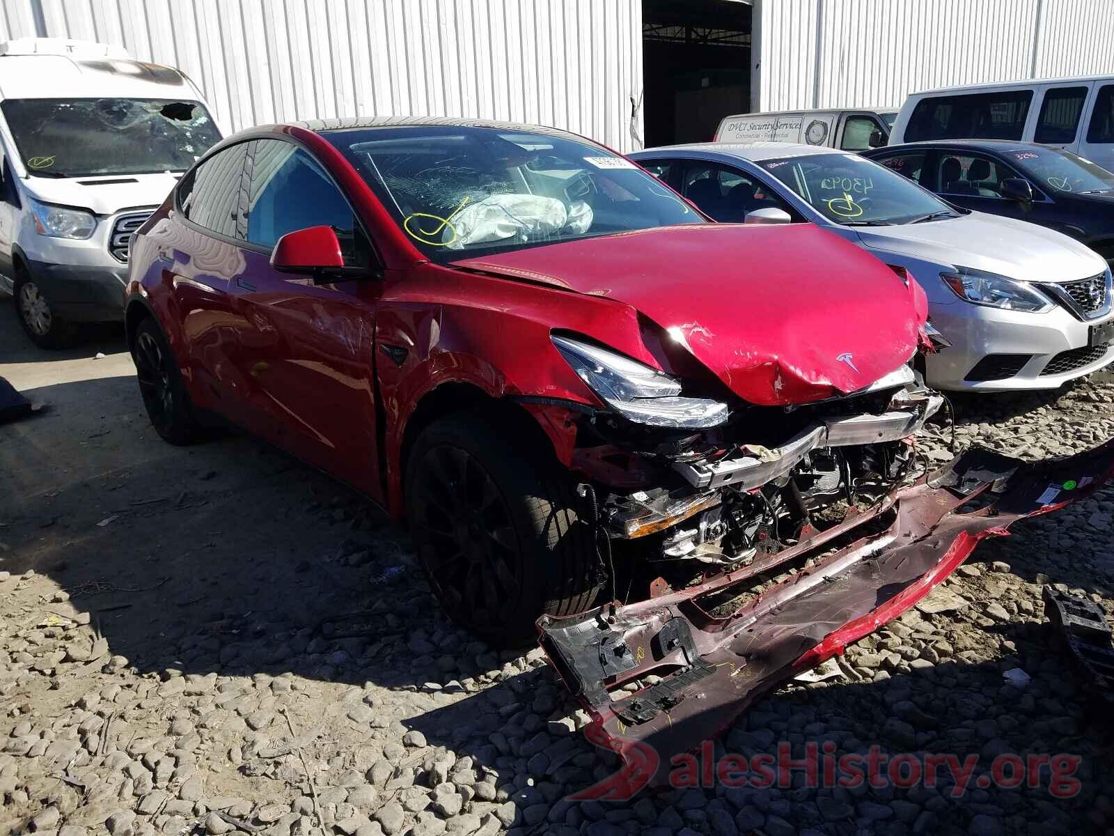 5YJYGDEE0MF152961 2021 TESLA MODEL Y