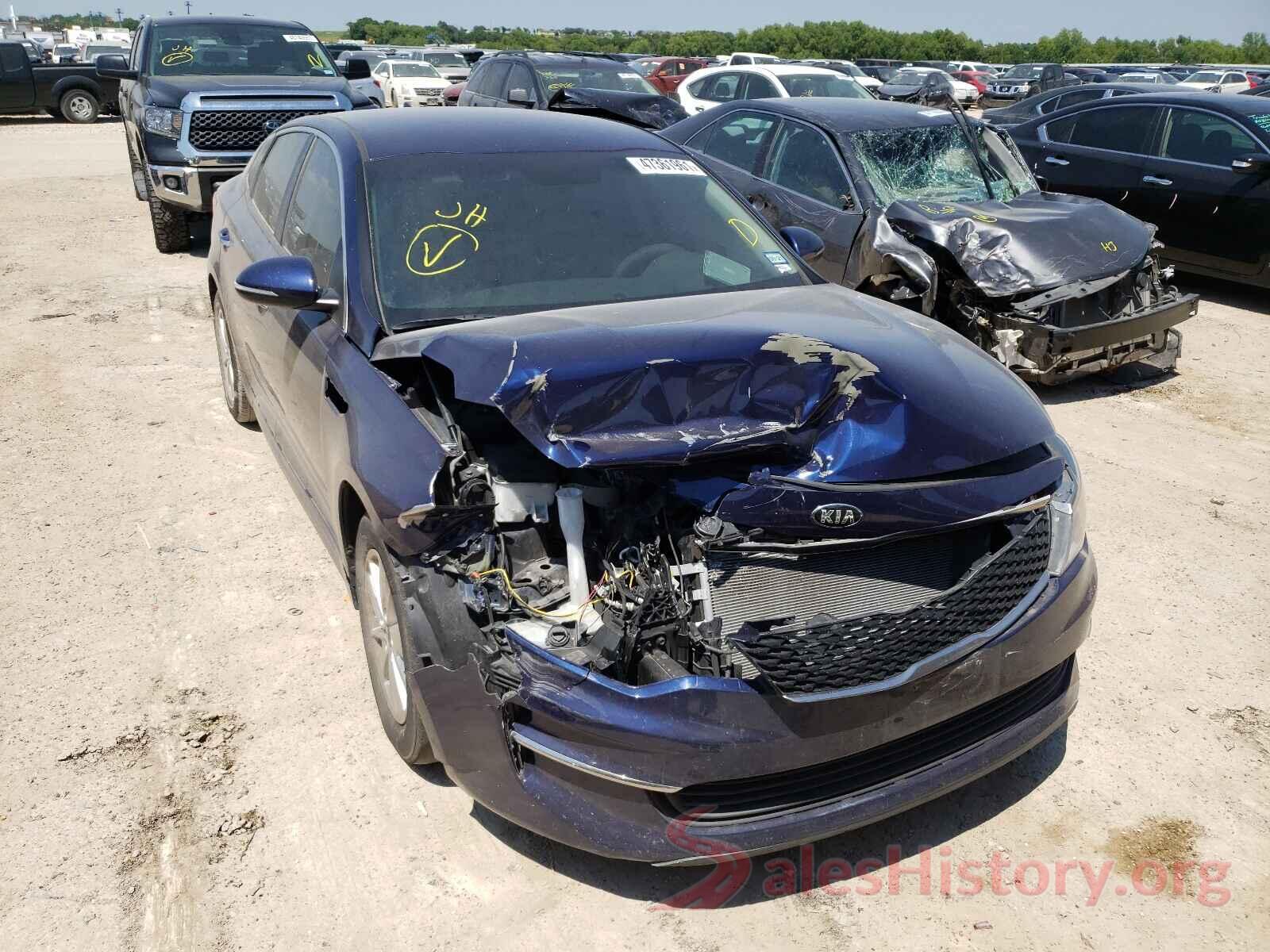 5XXGT4L30GG114012 2016 KIA OPTIMA