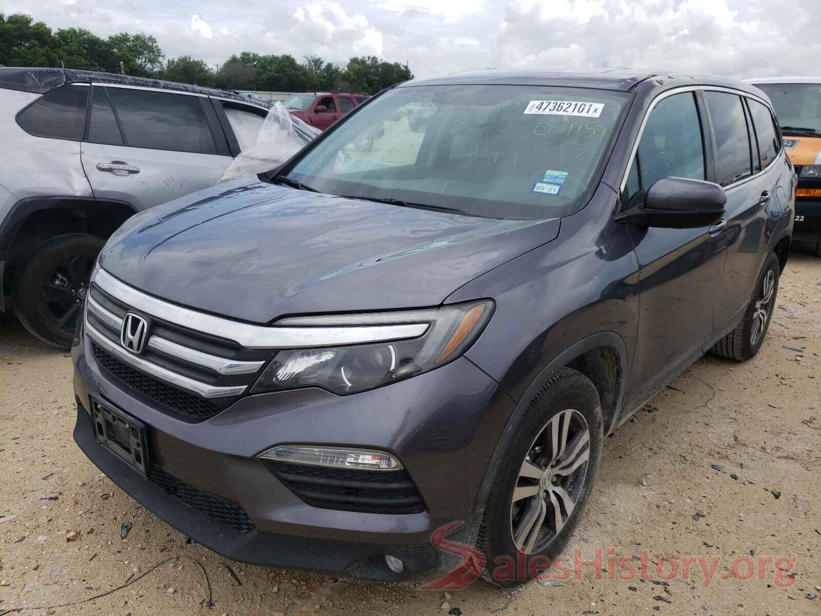 5FNYF5H58GB051157 2016 HONDA PILOT