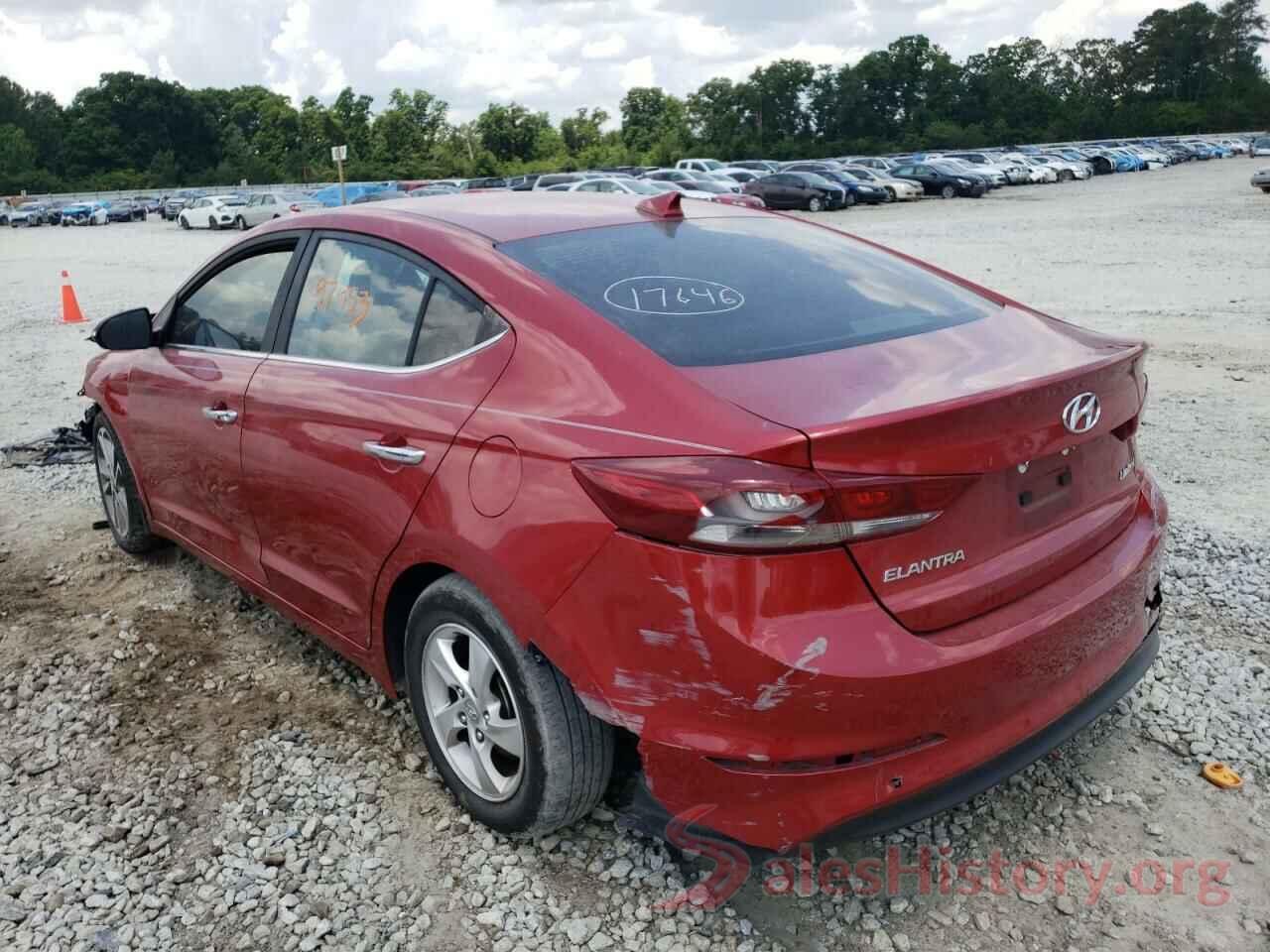 5NPD84LF1HH055055 2017 HYUNDAI ELANTRA