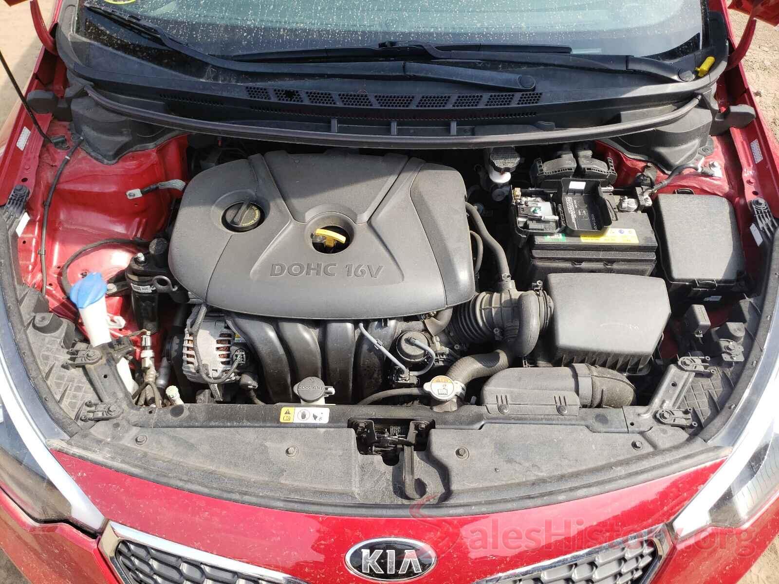 KNAFK4A65G5610758 2016 KIA FORTE